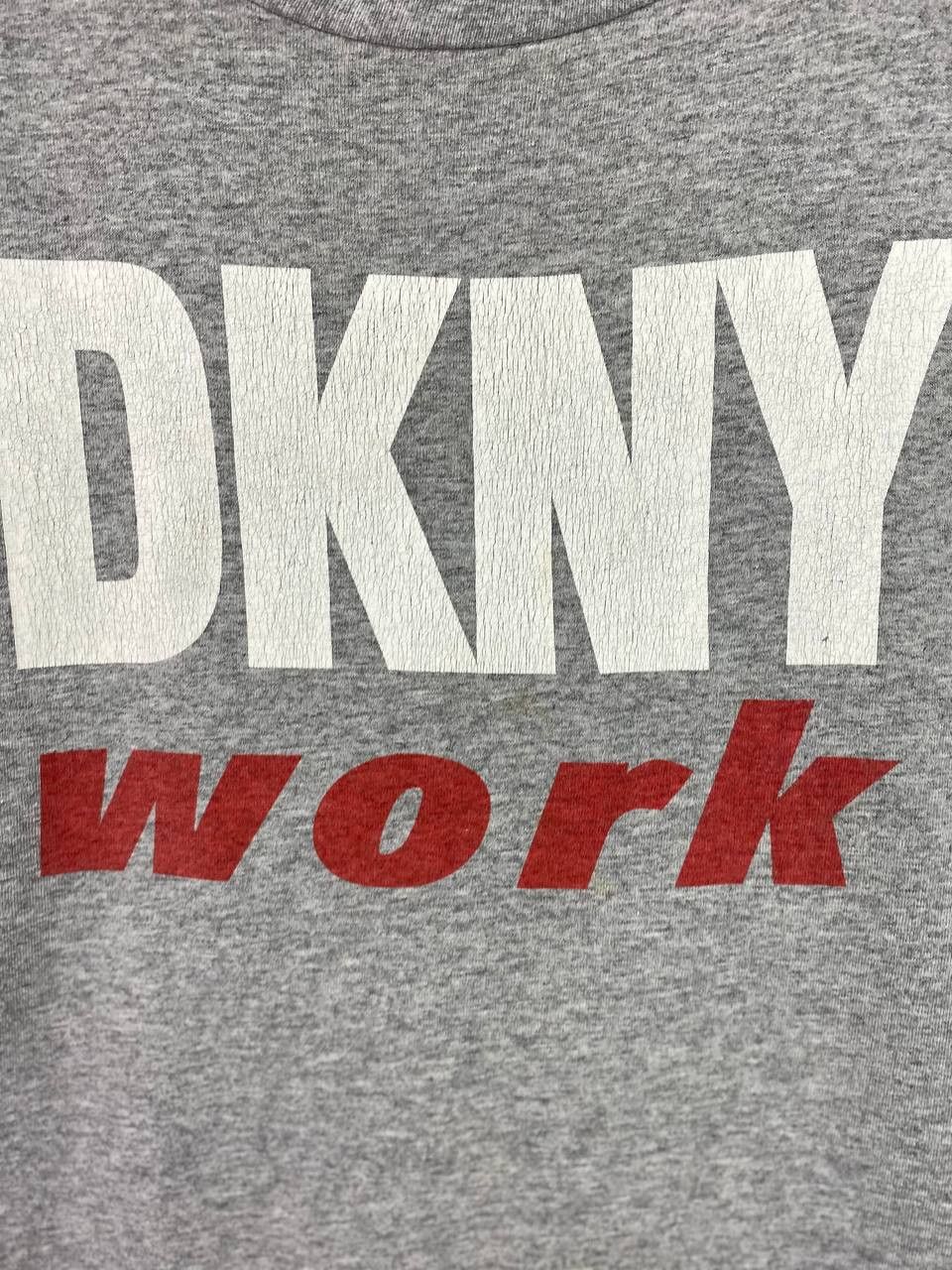 DKNY vintage dkny work tee made in usa nice design Size US XL / EU 56 / 4 - 2 Thumbnail