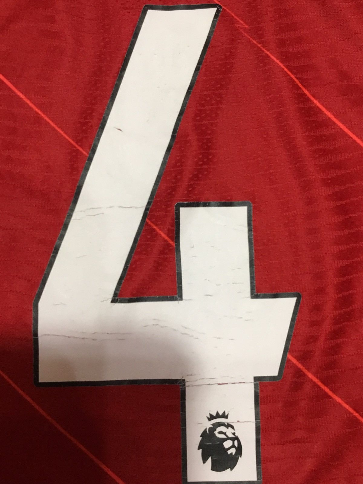 Nike Jersey Nike Liverpool Size M Men's #4 Virgil Van Dijk Size US M / EU 48-50 / 2 - 10 Thumbnail