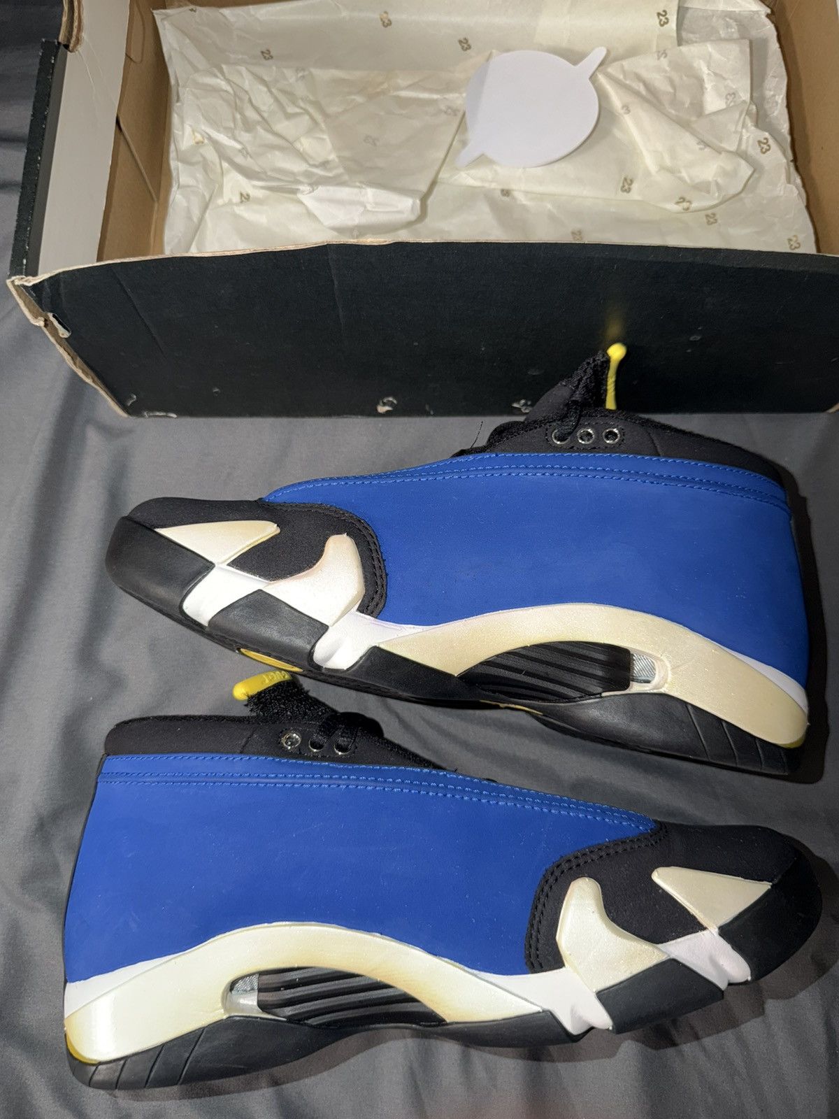 Jordan Brand Jordan 14 Retro Low ‘Laney (2015)’ Size 8M Size US 8 / EU 41 - 2 Thumbnail