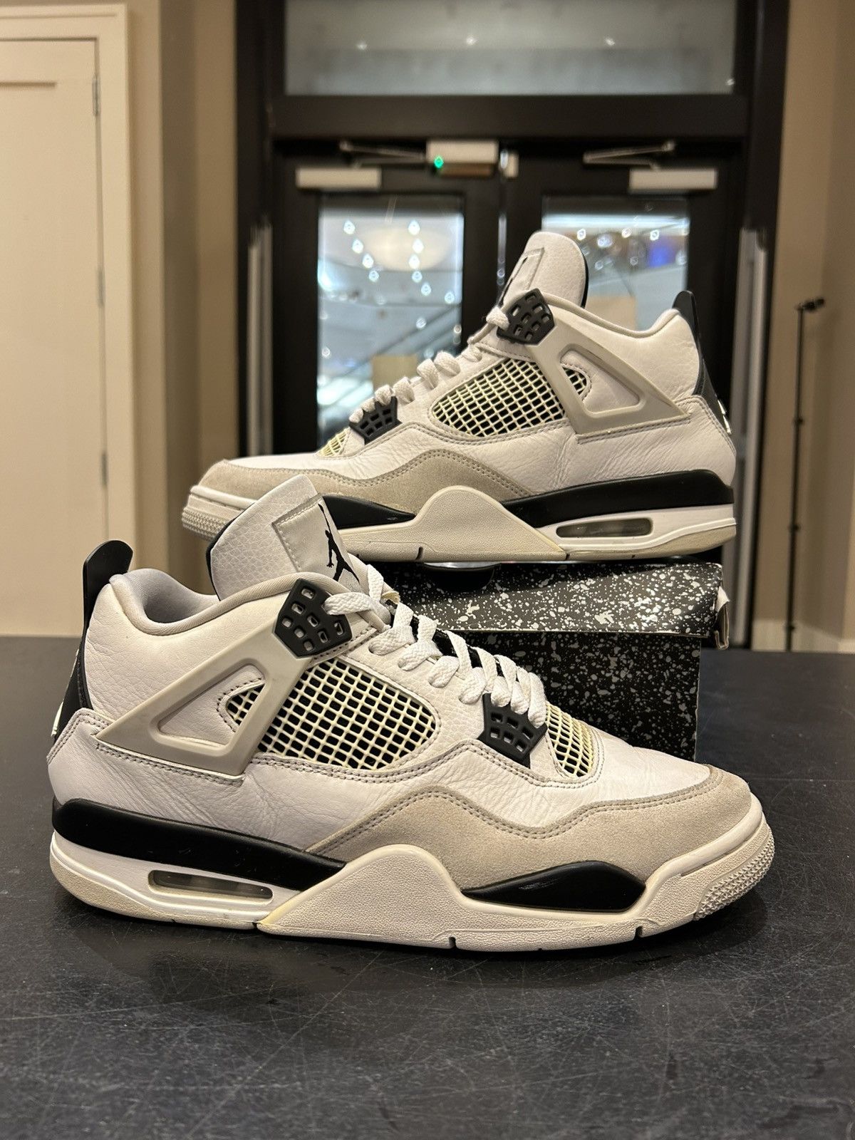 Jordan Brand Jordan 4 Retro ‘Military Black’ Size US 10.5 / EU 43-44 - 1 Thumbnail