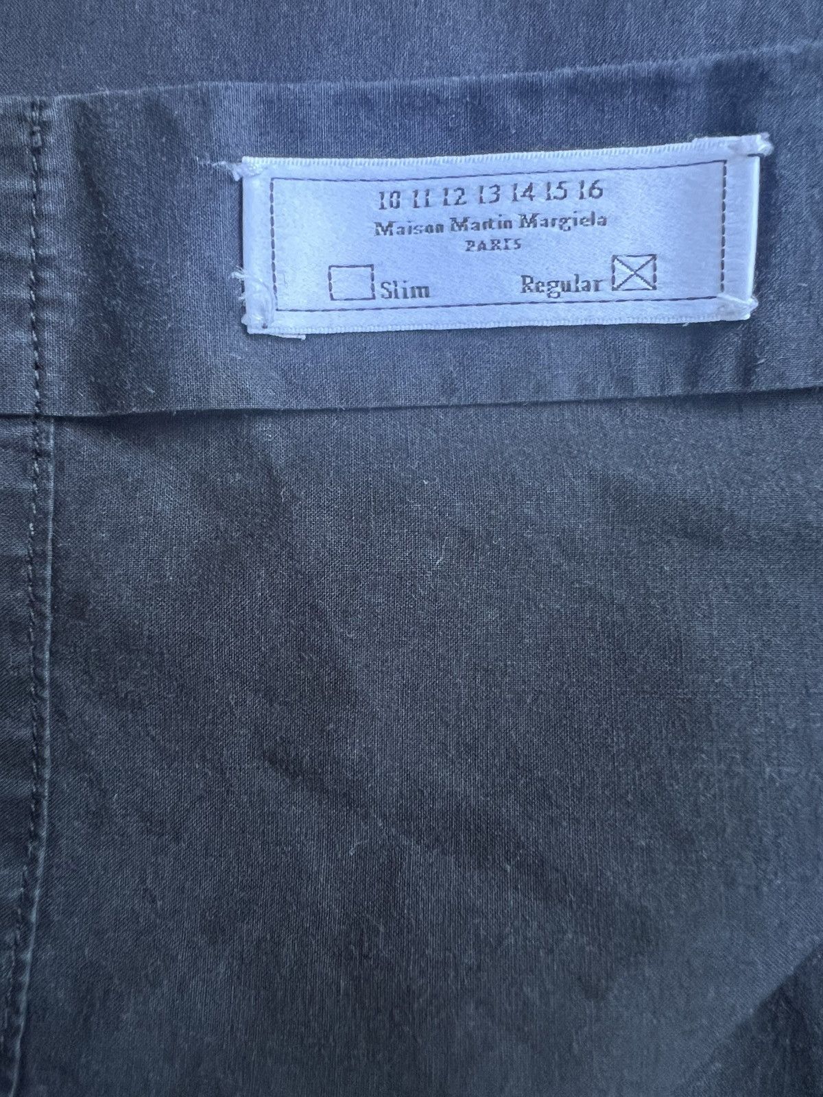 Maison Margiela Maison martin margiela black shirt Size US S / EU 44-46 / 1 - 2 Thumbnail