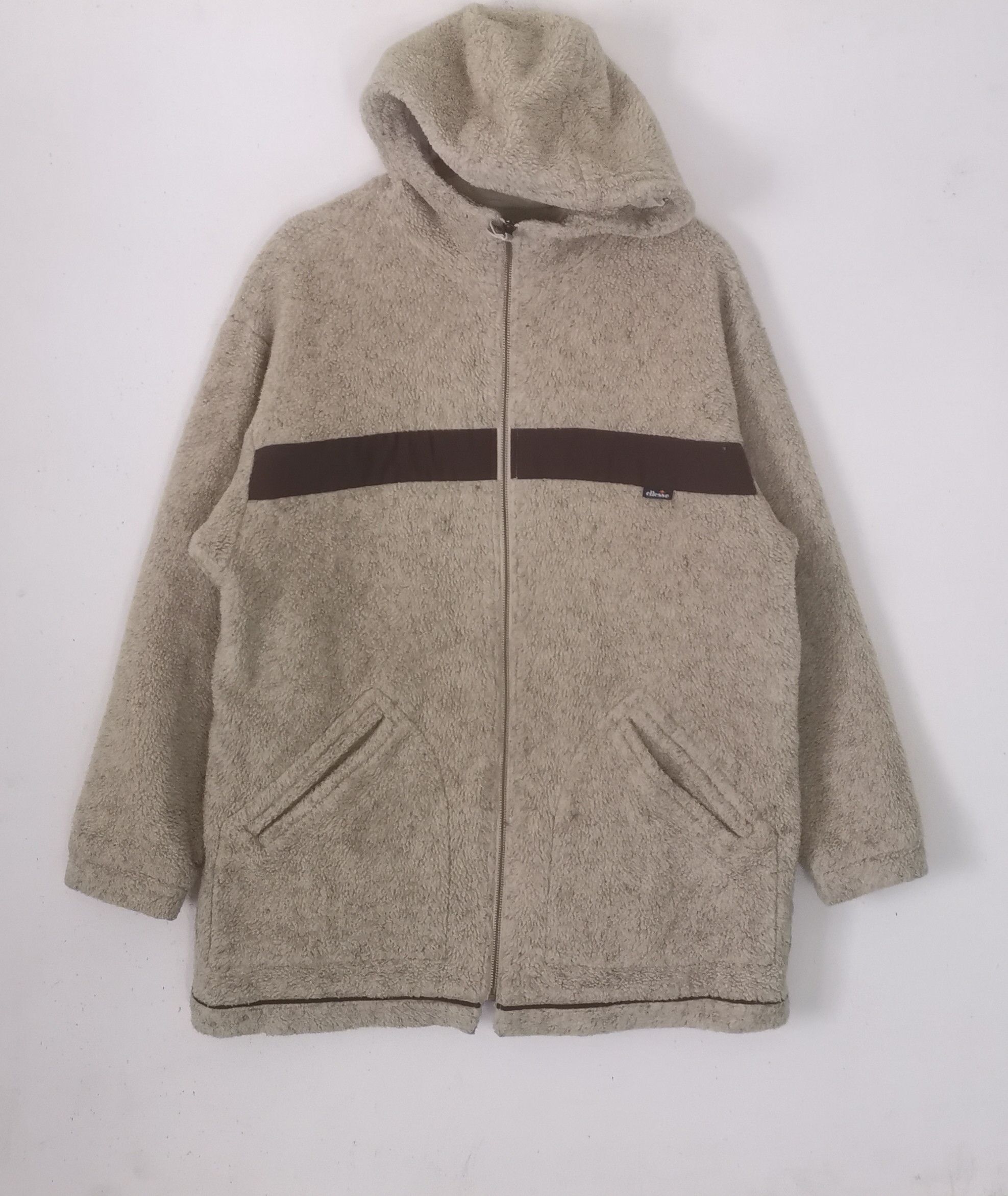 Ellesse × Vintage Rare vintage Ellesse fleece jacket nice design Size US L / EU 52-54 / 3 - 1 Thumbnail