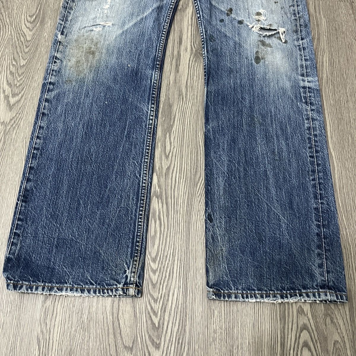 Levi's Vintage Clothing 2000s Levi's 501 Distresse Denim ifsixwasnine Size US 34 / EU 50 - 7 Thumbnail