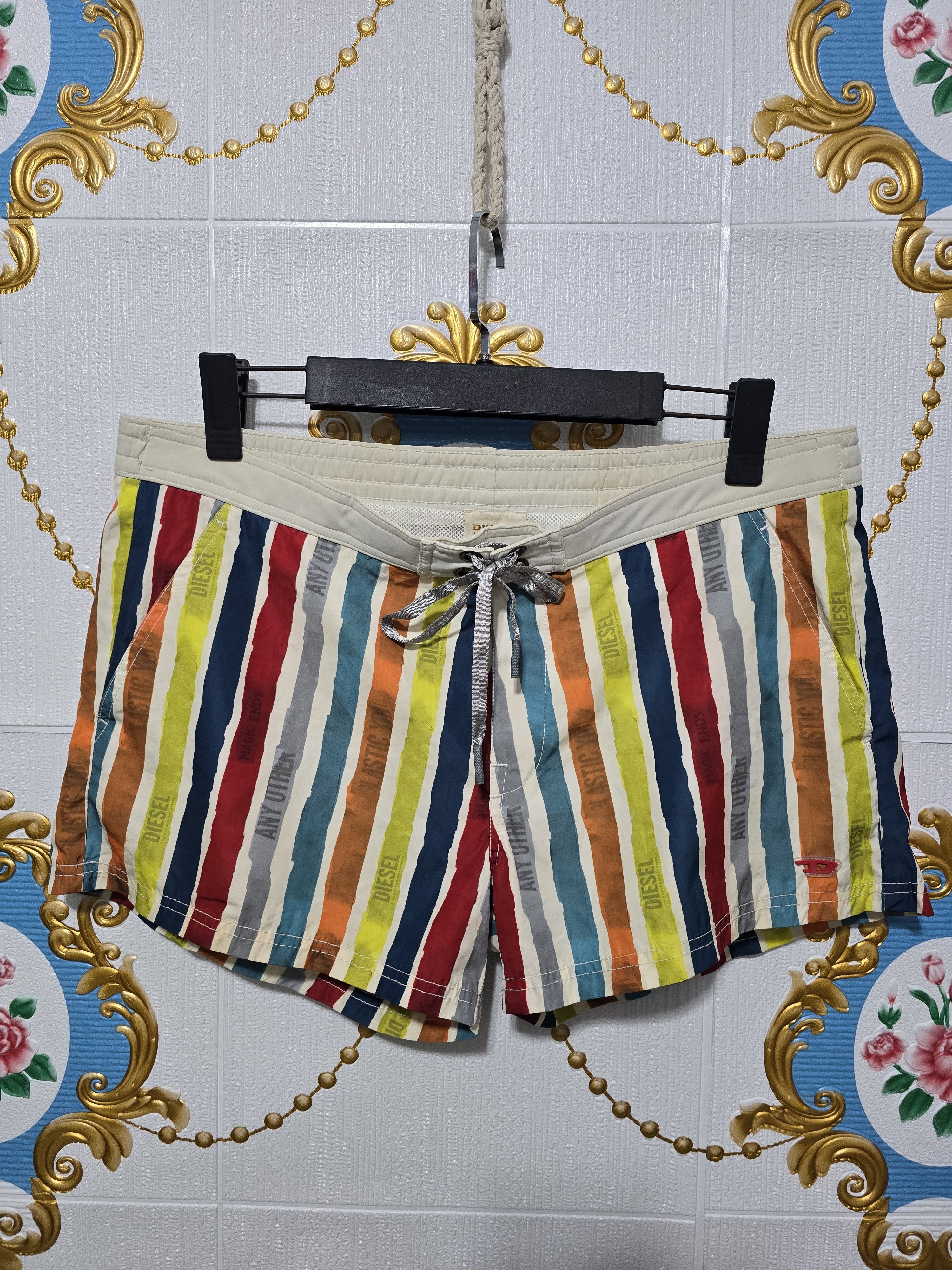 Diesel DIESEL vintage swimwear SHORT rare new Size US 36 / EU 52 - 1 Thumbnail