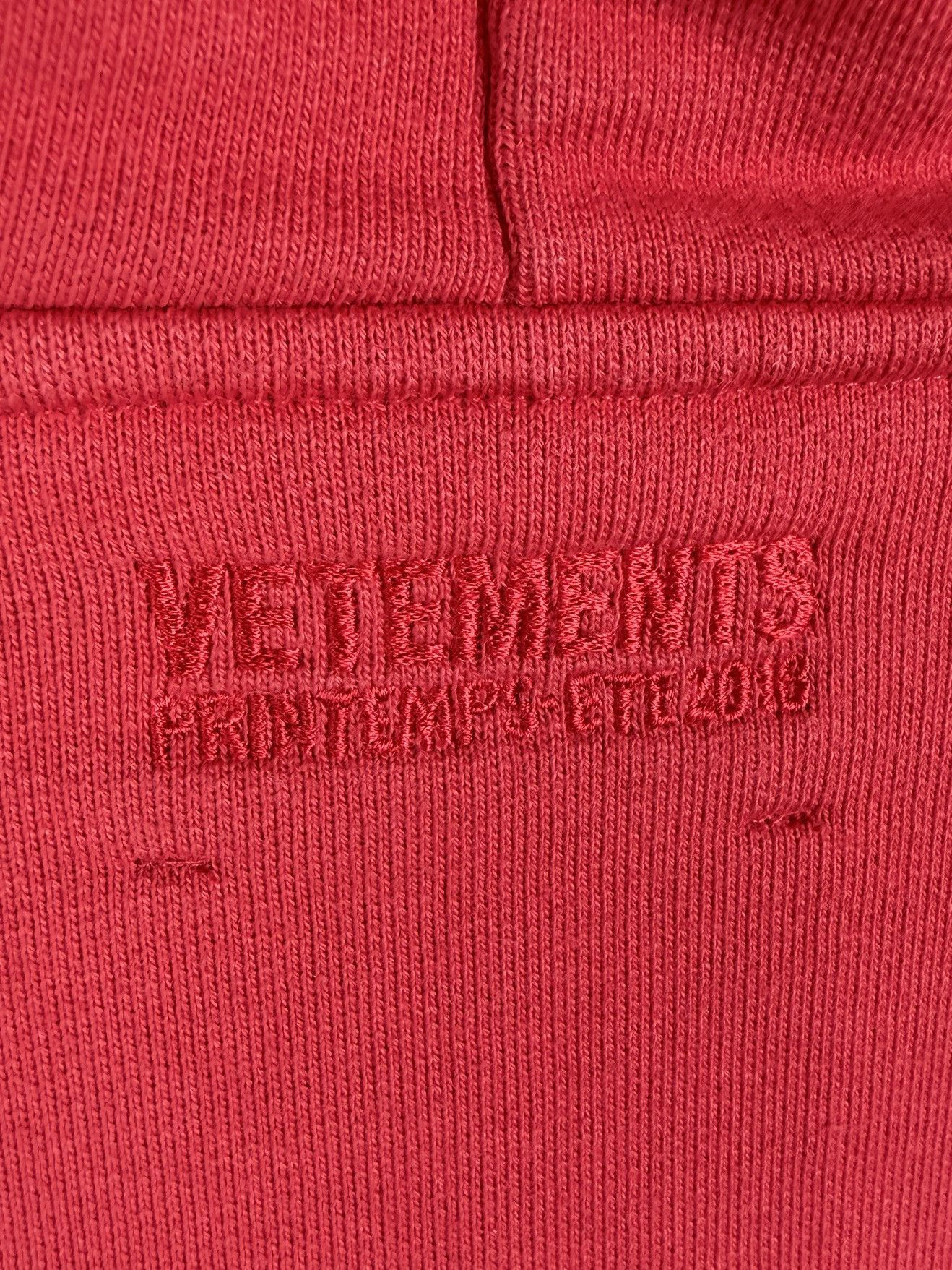 Tommy Hilfiger × Vetements SS18 Vetements Oversized Tommy Hilfiger Logo Layered Hoodie Size US S / EU 44-46 / 1 - 8 Thumbnail