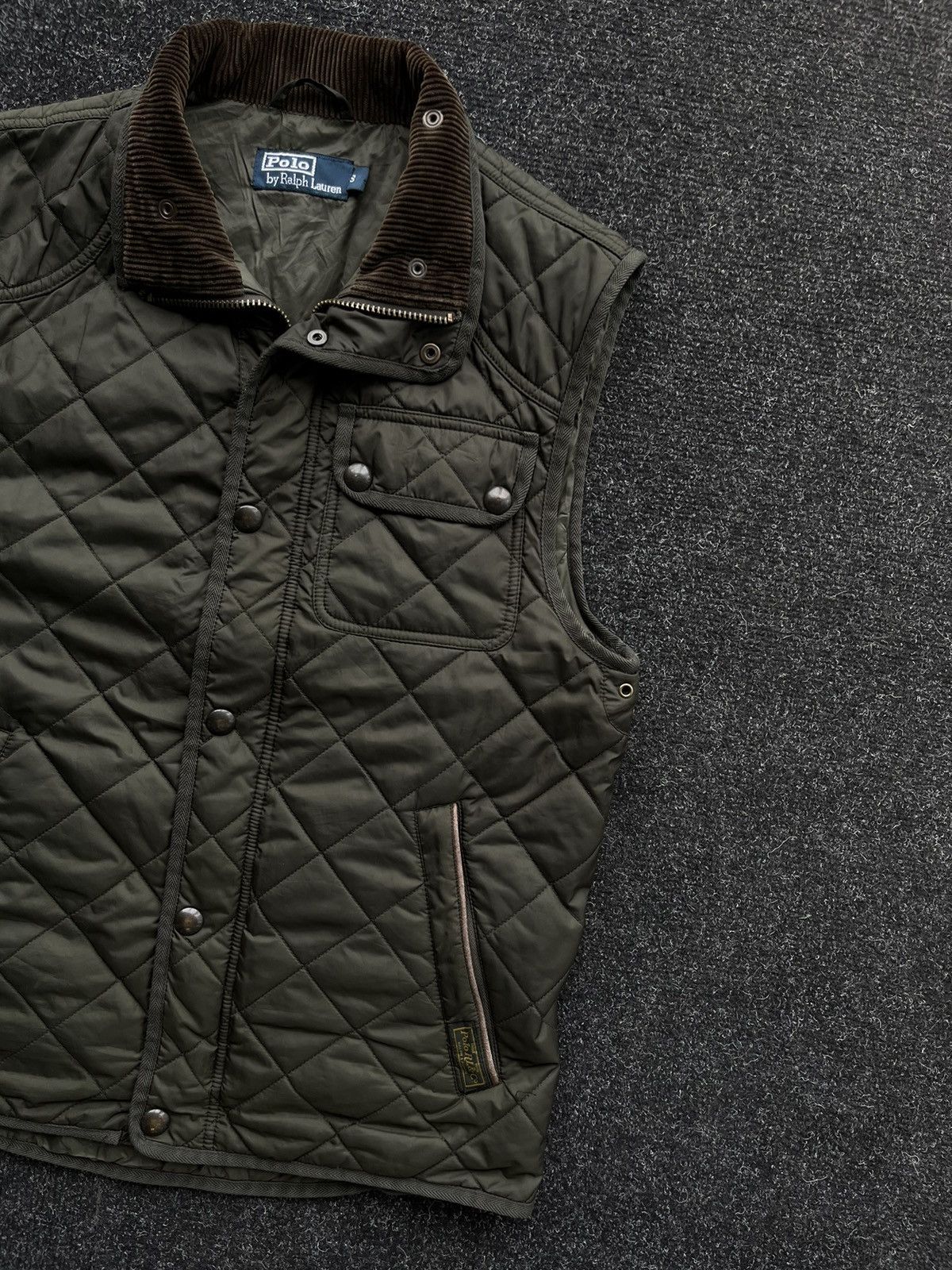 Polo Ralph Lauren × Vintage Vintage Polo by Ralph Lauren Quilted Vest 90s Size US S / EU 44-46 / 1 - 3 Thumbnail