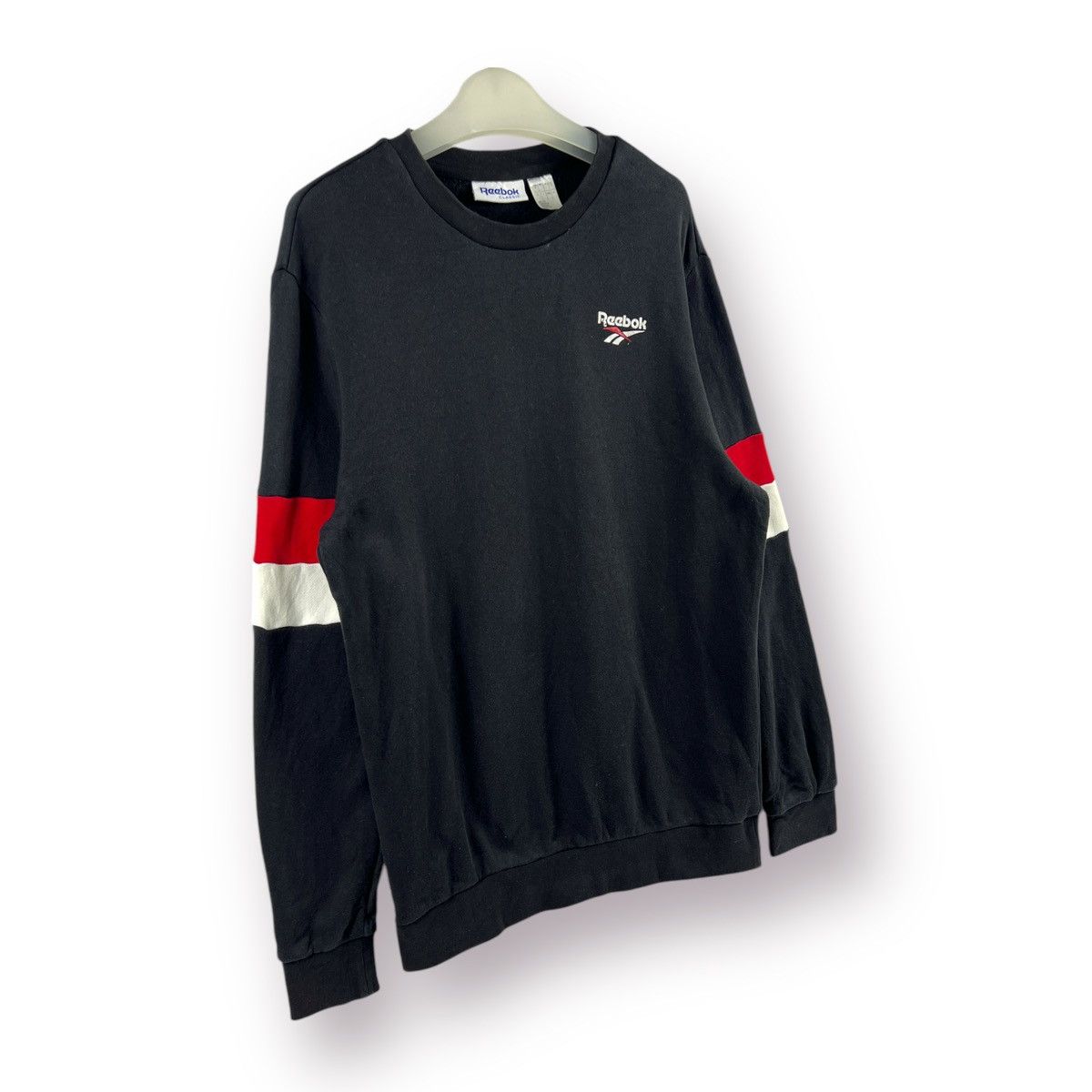 Reebok × Vintage 🔥 Vintage Reebok Classic Roundneck Sweatshirt Size US S / EU 44-46 / 1 - 3 Thumbnail