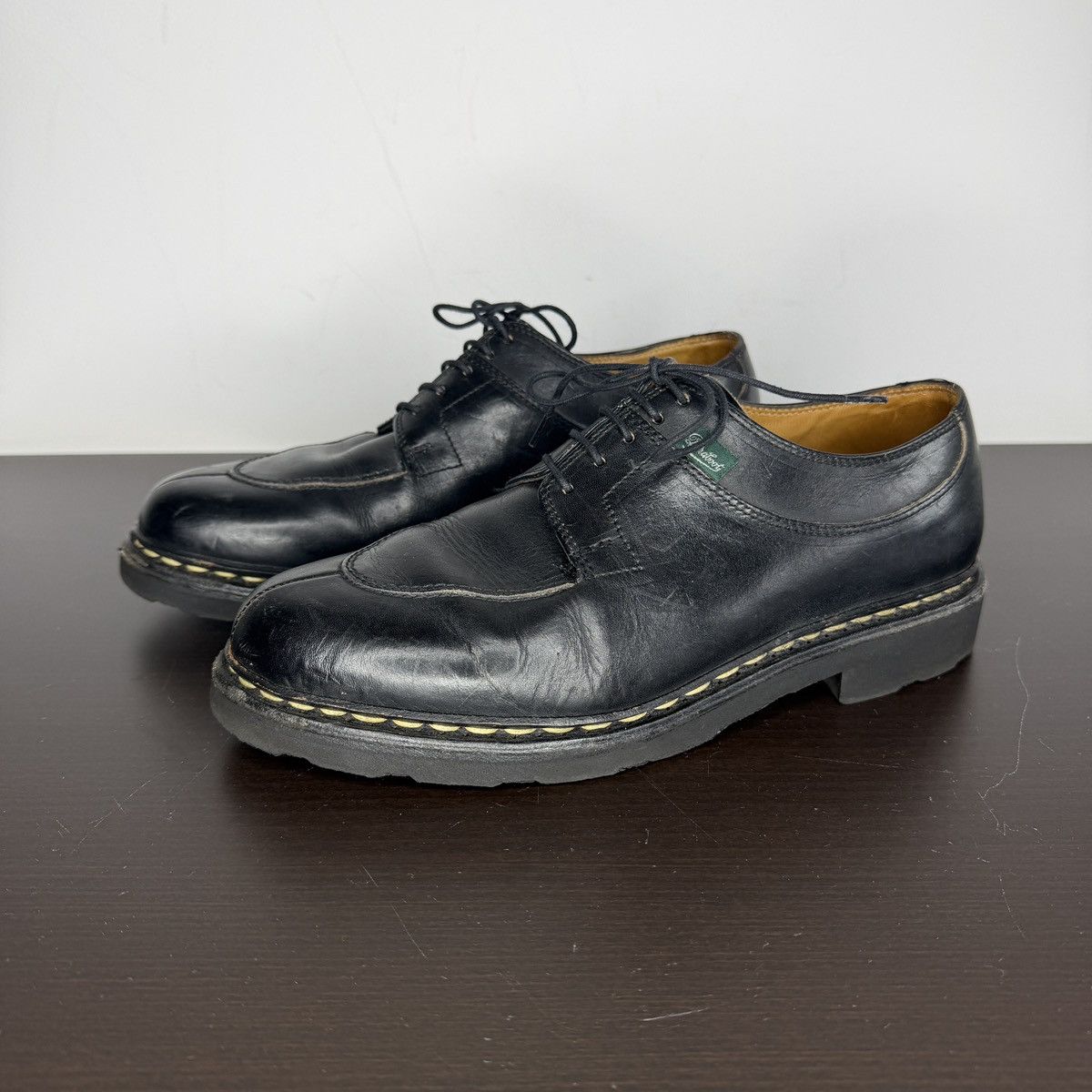 Paraboot Women’s Paraboot Shoes Boots Black Leather Size US 6.5 / IT 36.5 - 1 Thumbnail