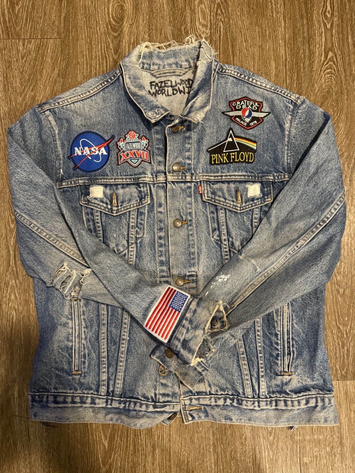 Levi's Custom Vintage Levis Denim Jacket Size US L / EU 52-54 / 3 - 2 Thumbnail