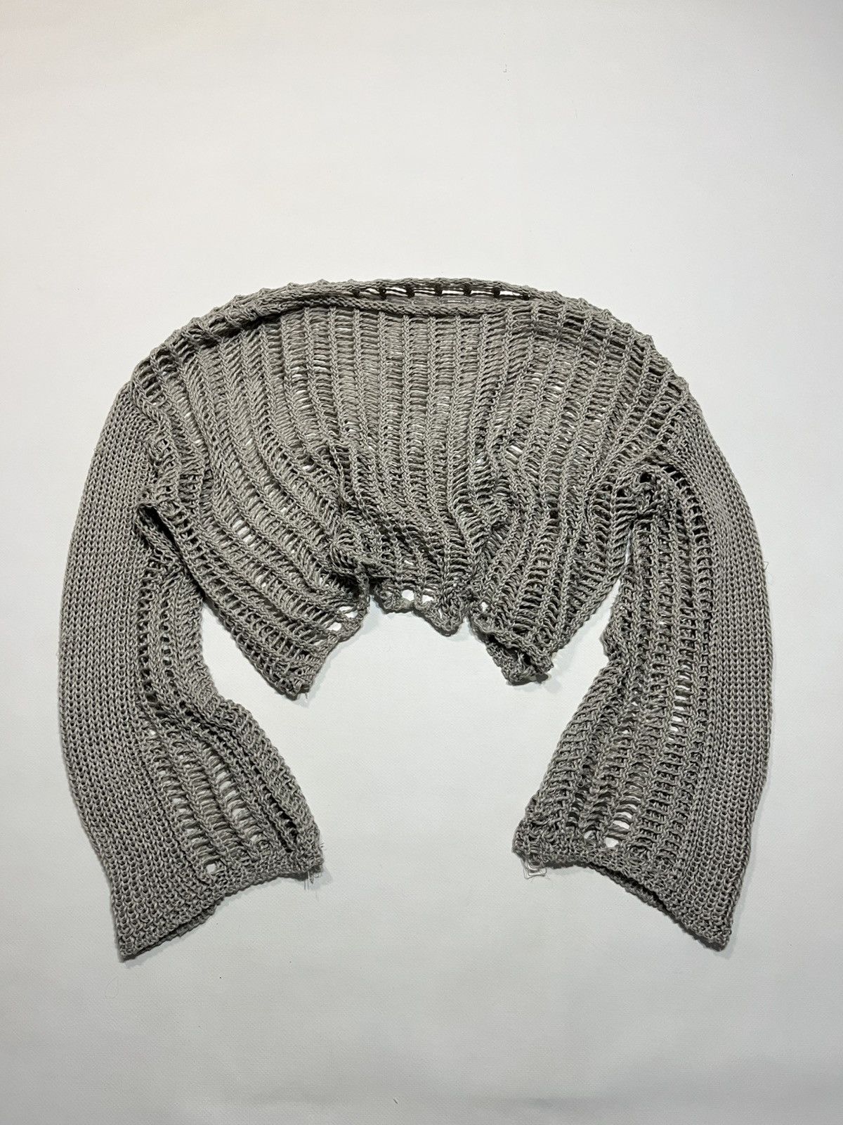 If Six Was Nine Vintage Junya Watanabe Mesh Sweater 2000s Y2K Style Size M / US 6-8 / IT 42-44 - 1 Thumbnail