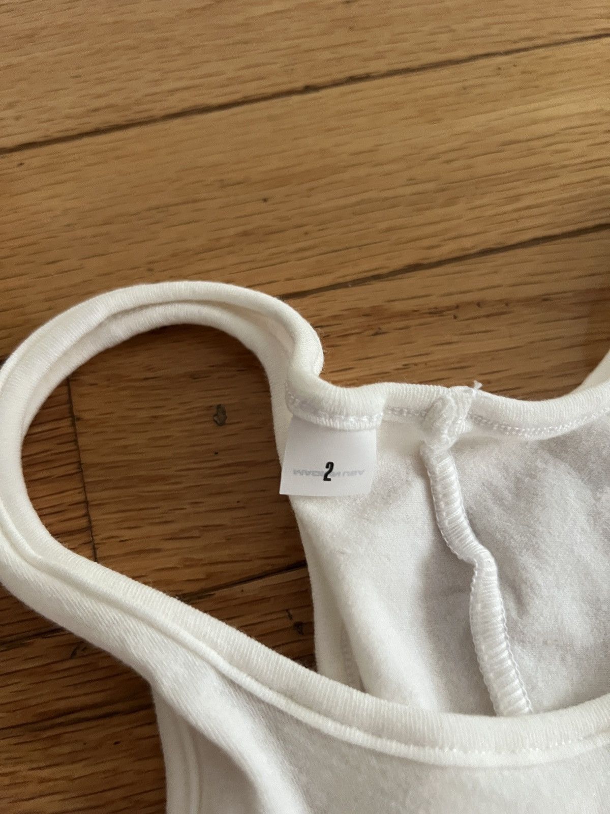 Mowalola × Yeezy Yeezy Mowalola Wet Tank Top White size 2 Size US M / EU 48-50 / 2 - 4 Thumbnail