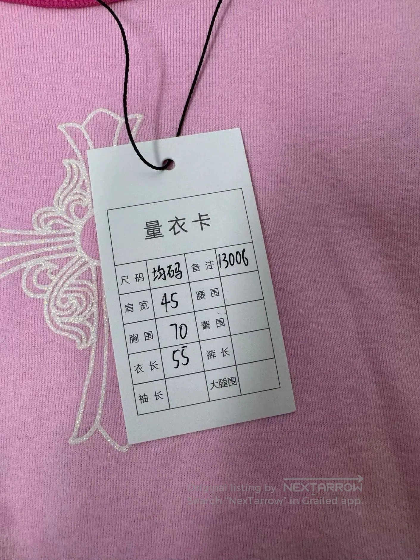 Chrome Hearts chrome hearts pink cross short sleeve top. Size M / US 6-8 / IT 42-44 - 6 Thumbnail
