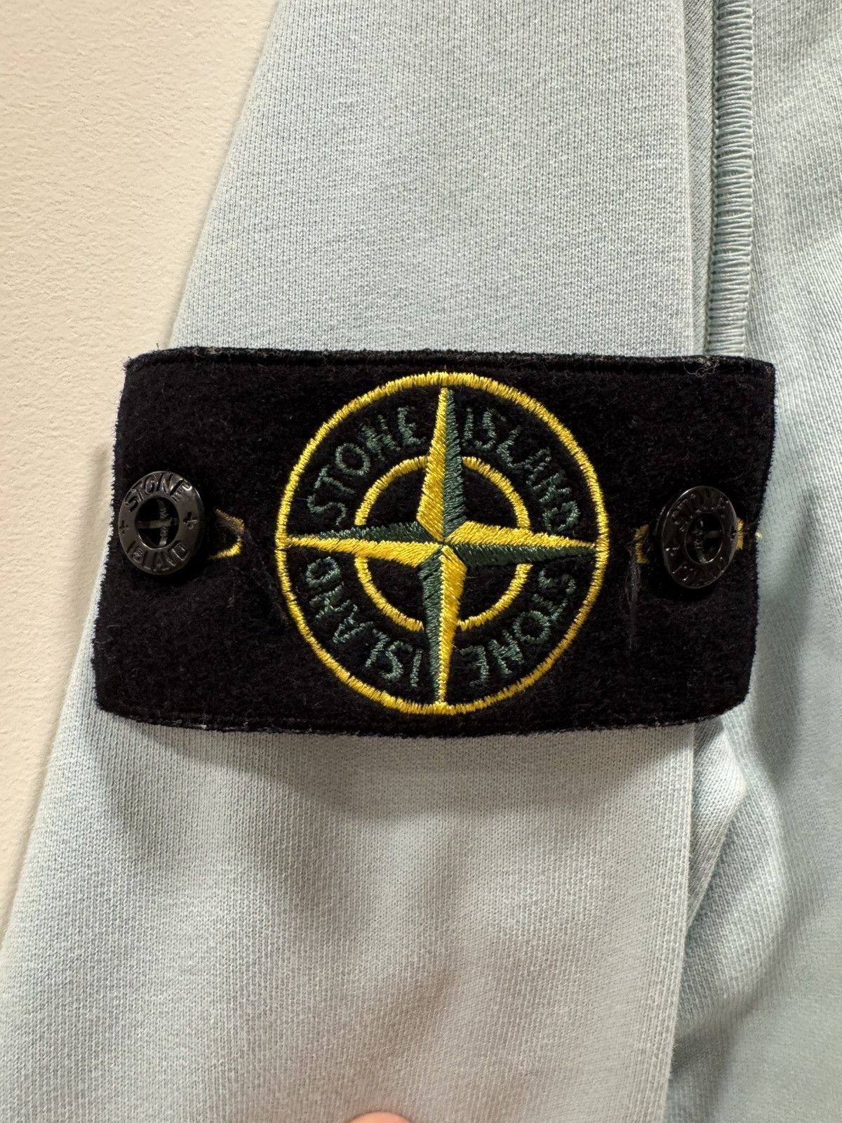 Stone Island Stone Island Hoodie - Light Blue Size US L / EU 52-54 / 3 - 3 Thumbnail