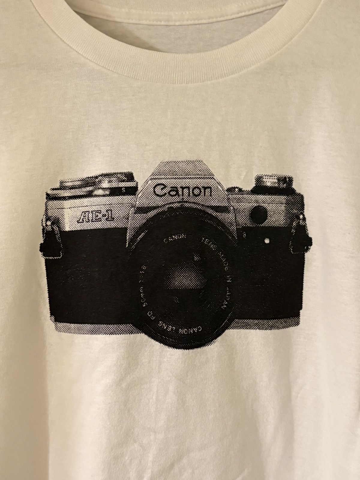 Canon × Vintage Canon AE-1 double graphic Tee Size US L / EU 52-54 / 3 - 2 Thumbnail