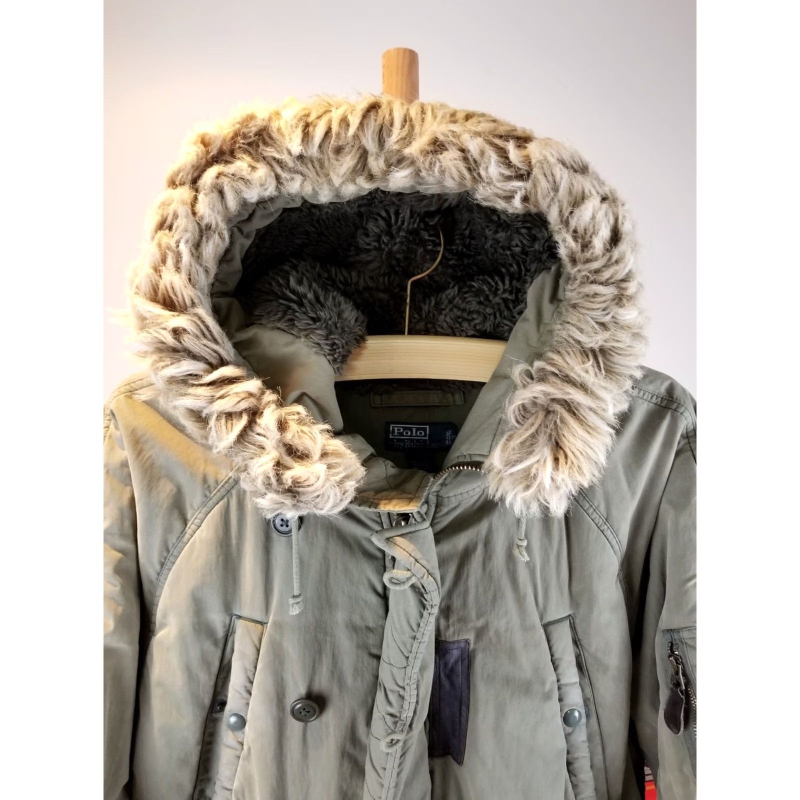 Ralph Lauren VINTAGE Ralph Lauren POLO N-3B OLIVE GREEN ARMY PARKA Jacket Mens 30 Inch Top to Bottom 24 Inch Chest 29 Inch Neck to Cuff 30 Inch Size US M / EU 48-50 / 2 - 2 Thumbnail