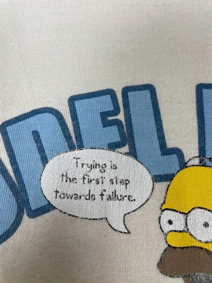 The Simpsons Vintage The Simpsons Model Father T Shirt 90s Size US L / EU 52-54 / 3 - 10 Thumbnail