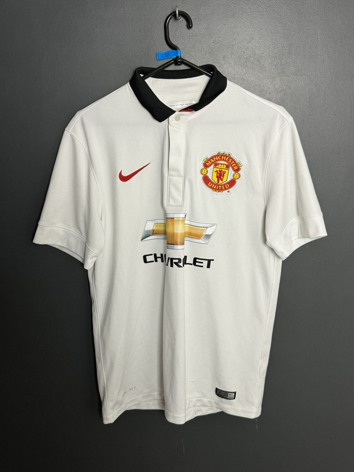 Nike Manchester United 14/15 Away Football Jersey T-Shirt Size US M / EU 48-50 / 2 - 1 Thumbnail