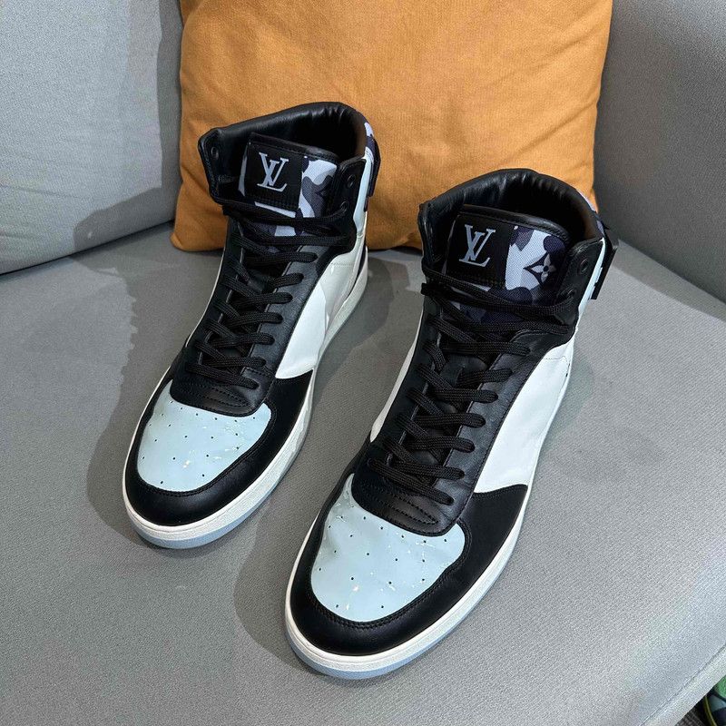 Louis Vuitton Louis Vuitton Rivoli High-Top Fashion Sneakers 0079 Size US 9.5 / EU 42-43 - 1 Thumbnail