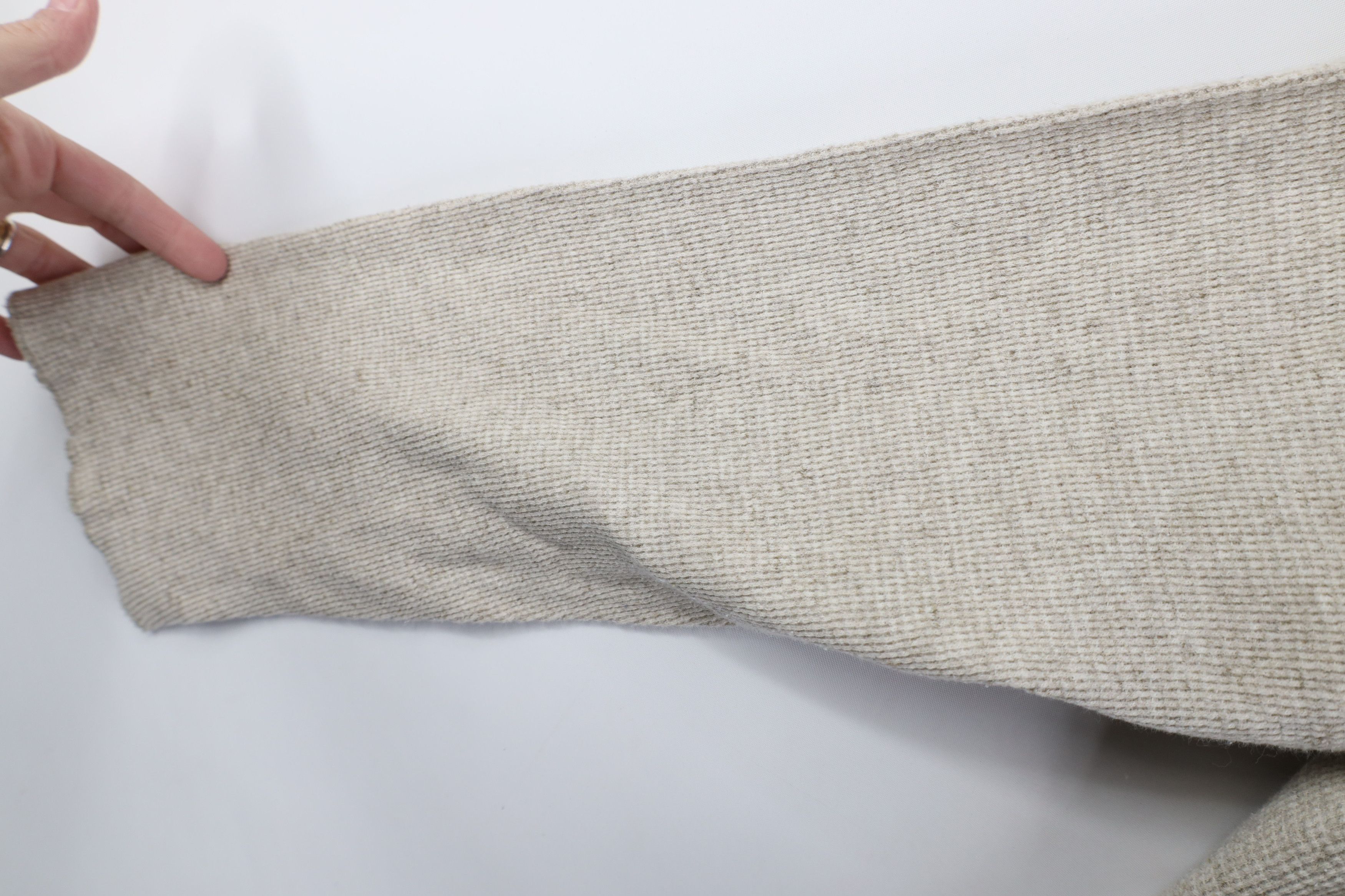 Vintage Vintage 90s DKNY Thermal Waffle Knit Long Sleeve T-Shirt Size L / US 10 / IT 46 - 6 Thumbnail