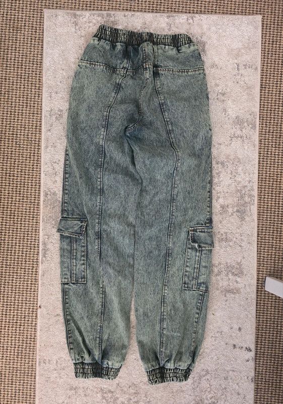 Liberal Youth Ministry Liberal Youth Ministry Acid Wash Denim Joggers Size US 30 / EU 46 - 2 Thumbnail