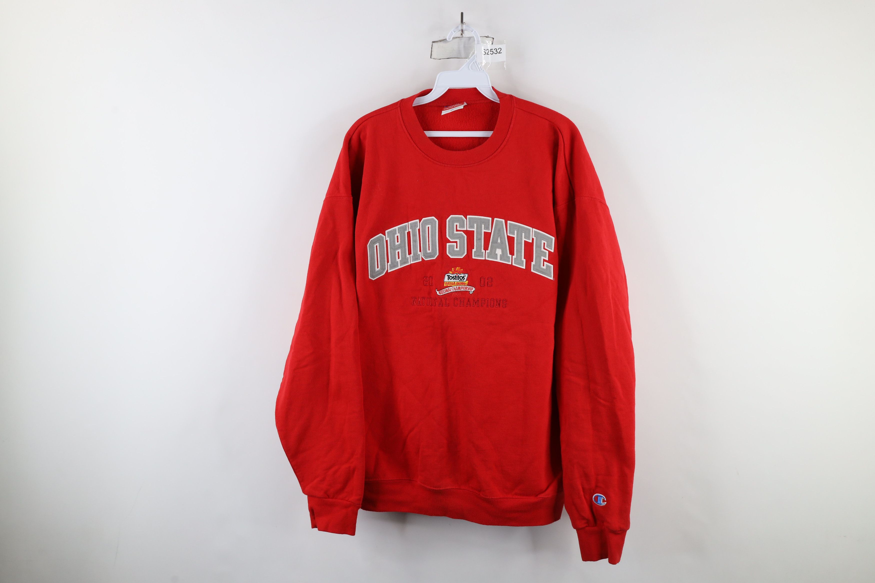 Champion × Vintage Vintage Champion National Champs Ohio University Sweatshirt Size US XL / EU 56 / 4 - 1 Thumbnail