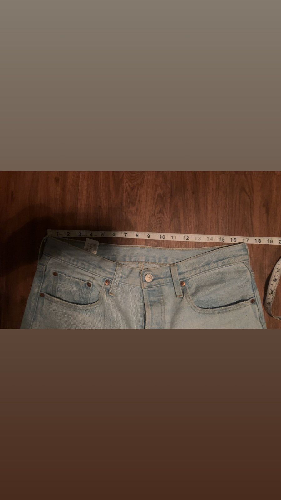 Levi's Levi’s 501 distressed straight jeans Size US 34 / EU 50 - 3 Thumbnail