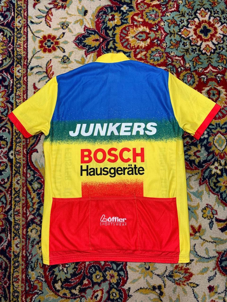 Bicycle × Vintage Vintage Bosch Junkers Cycling Top Jersey Size XL Size US XL / EU 56 / 4 - 2 Thumbnail