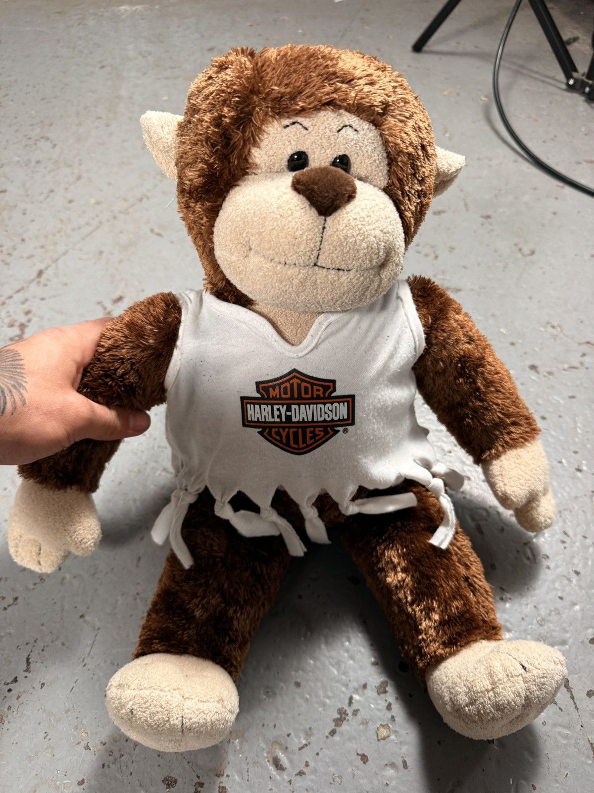 Harley Davidson Vintage Harley Davidson Monkey Stuffed Animal Plushy Size ONE SIZE - 1 Thumbnail