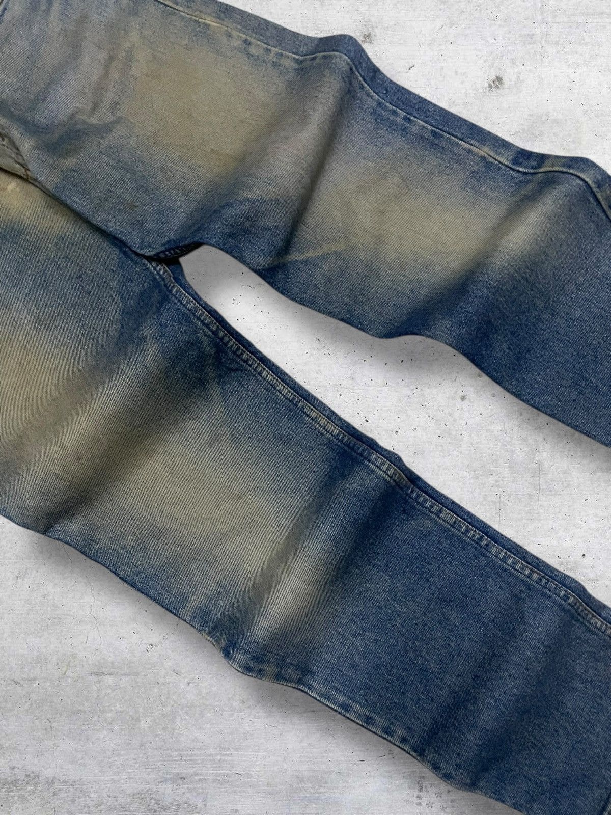 Levi's Vintage Clothing VINTAGE 516 90S DESIGNER OG LEVIS MUDWASH DISTRESSED DENIM Size US 29 - 6 Thumbnail
