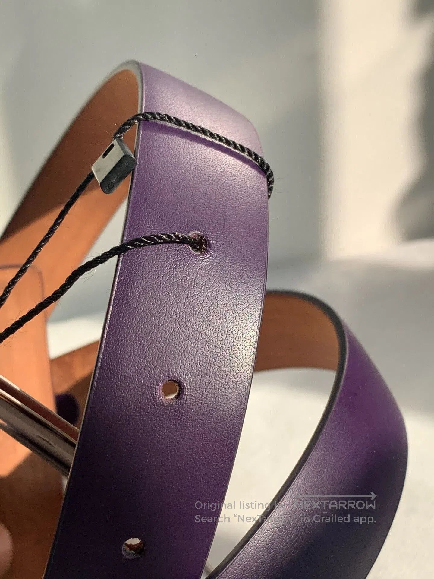 Salvatore Ferragamo Ferragamo Women's Water Diamond Horseshoe Belt. Size ONE SIZE - 7 Thumbnail