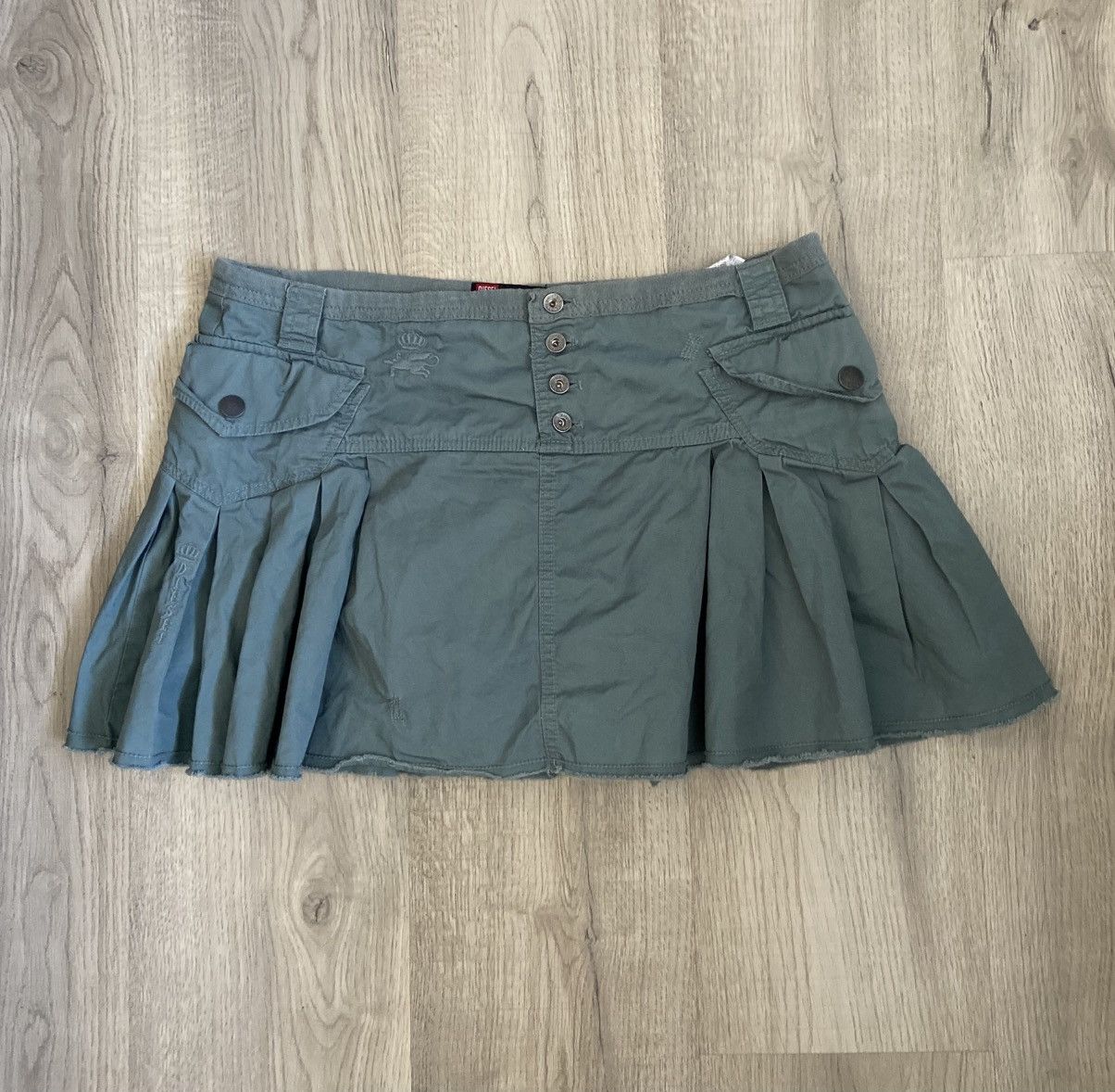 Diesel Vintage mini skirt Diesel Size 32" / US 10 / IT 46 - 1 Thumbnail