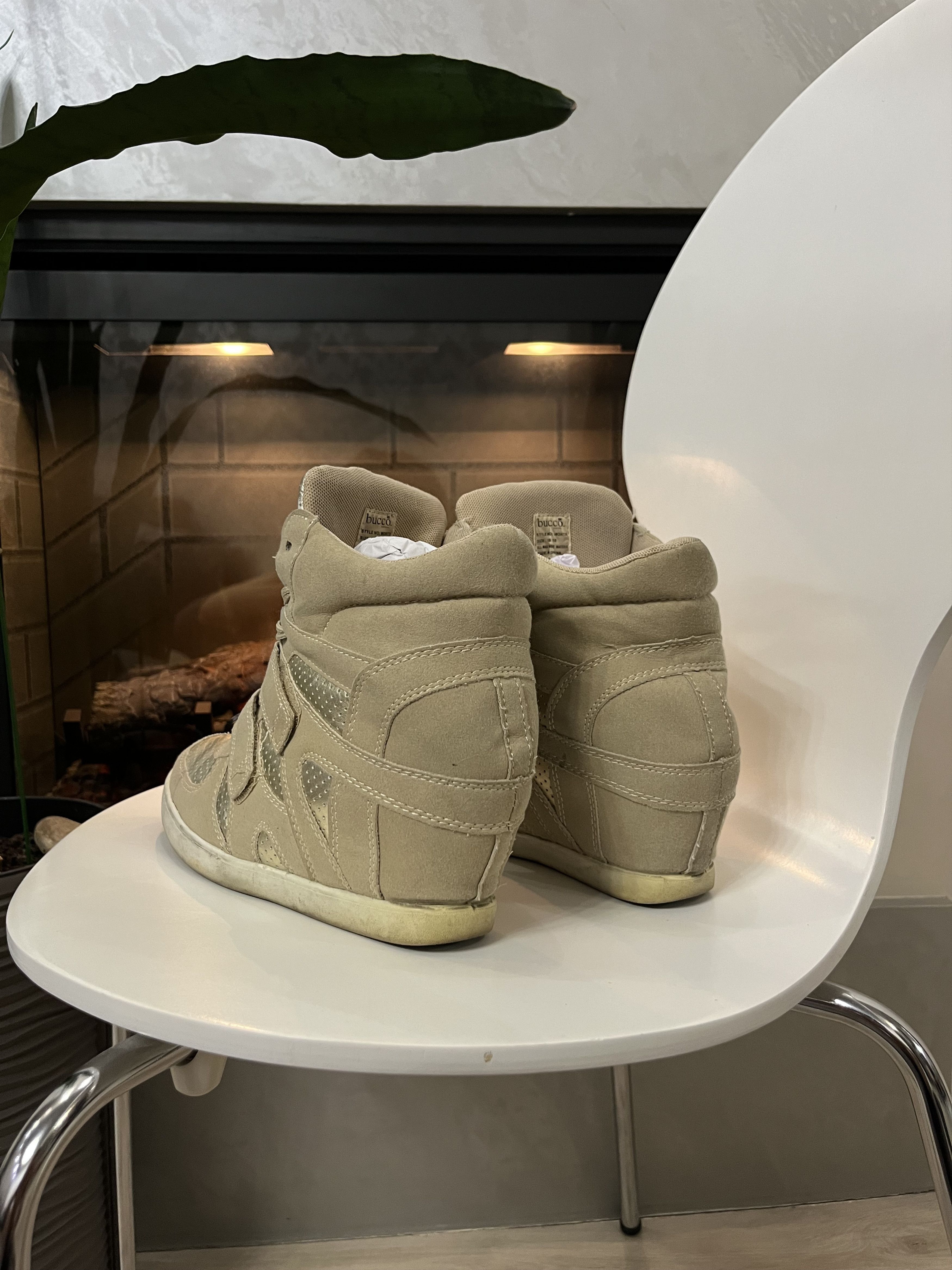 Isabel Marant 🔥00's Isabel Marant VIBE Bobby Bekett Wedge Sneakers Size US 10 / IT 40 - 6 Thumbnail