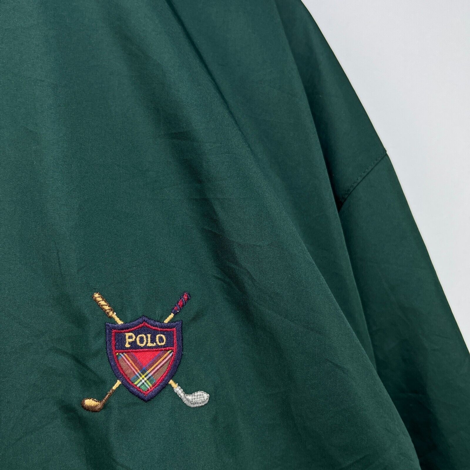 Ralph Lauren × Vintage Vintage Polo Ralph Lauren Golf Pullover Windbreaker Large Size US L / EU 52-54 / 3 - 3 Thumbnail