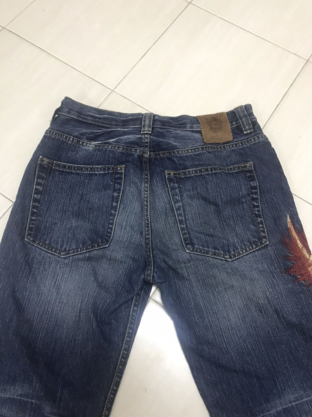Japanese Brand × Oni × Vintage Oniarai japanese blue jeans denim Size US 32 / EU 48 - 4 Thumbnail