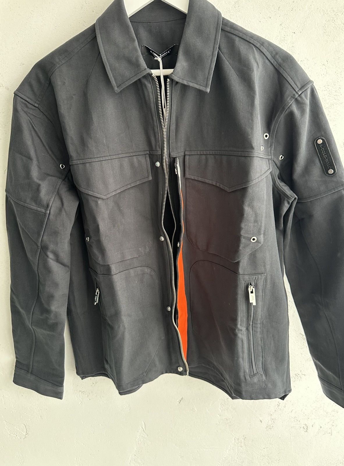 A-COLD-WALL* A-COLD-WALL* Zip Jacket Black Logo Size US S / EU 44-46 / 1 - 3 Thumbnail