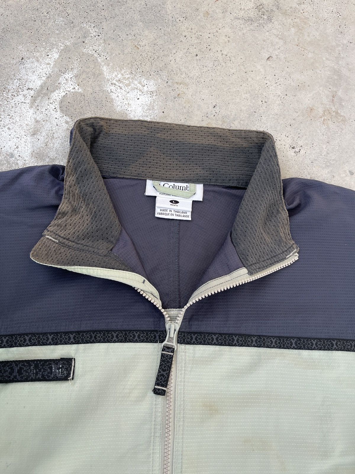 Columbia × Vintage Vintage Columbia Y2K Zip Up Windbreaker Size US XL / EU 56 / 4 - 3 Thumbnail
