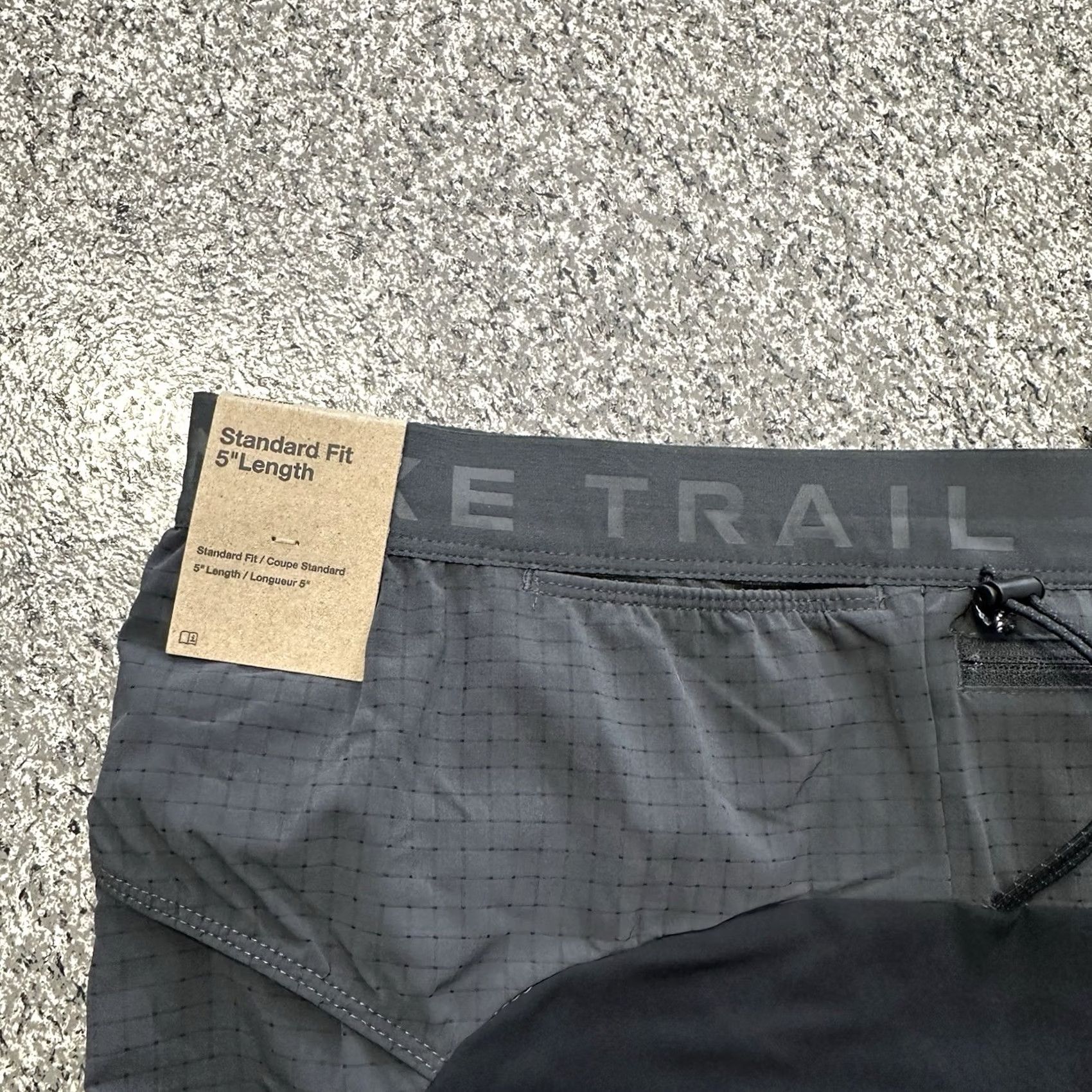 Nike Nike Dri-FIT Trail Running Shorts 2XL Mens Black 5” Inseam HJ3572-010 Size US 39 - 5 Thumbnail