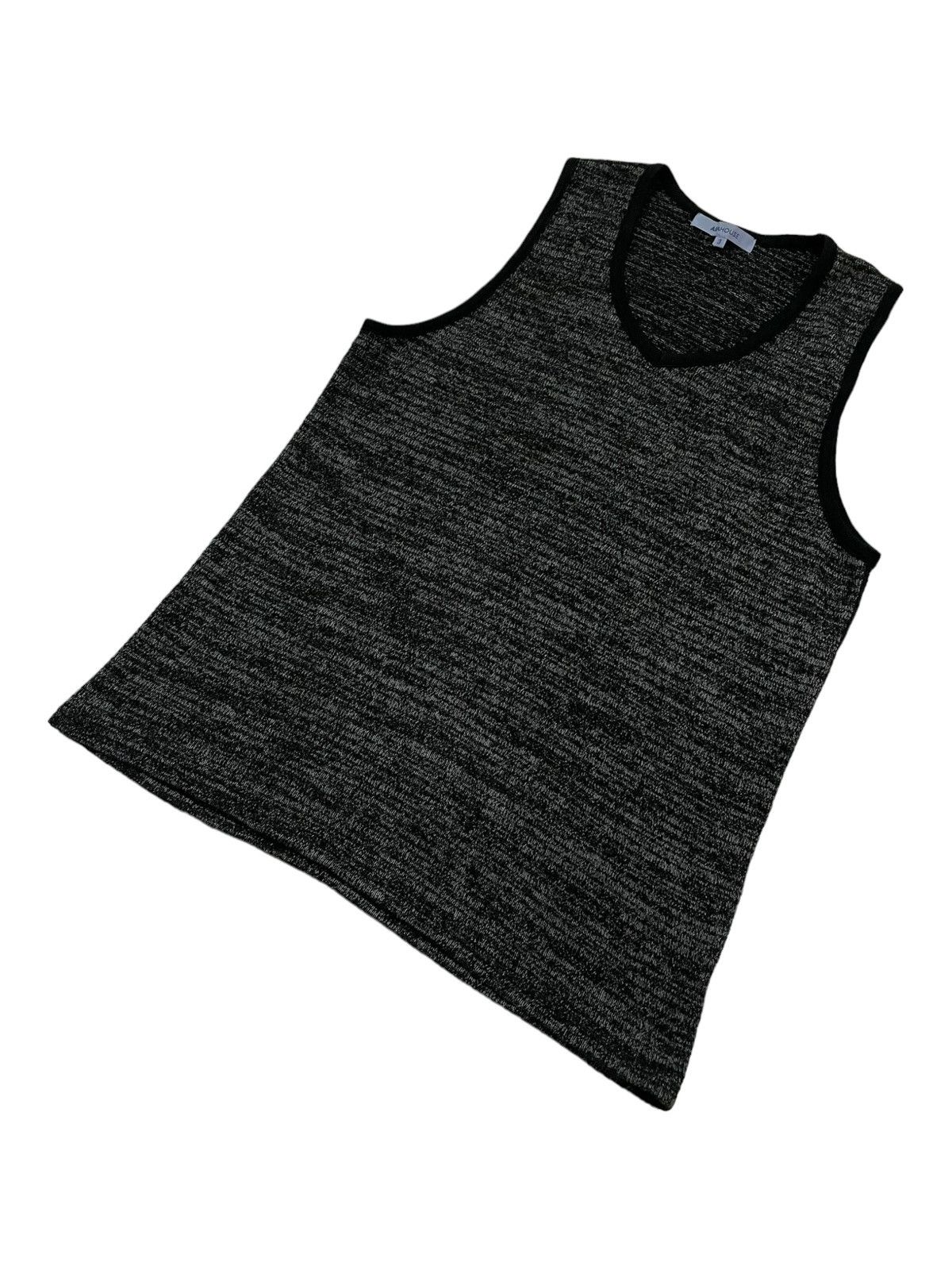 ABAHOUSE × Japanese Brand Vintage Abahouse Wool Tweed Tank Top Sleeveless Size US M / EU 48-50 / 2 - 1 Thumbnail