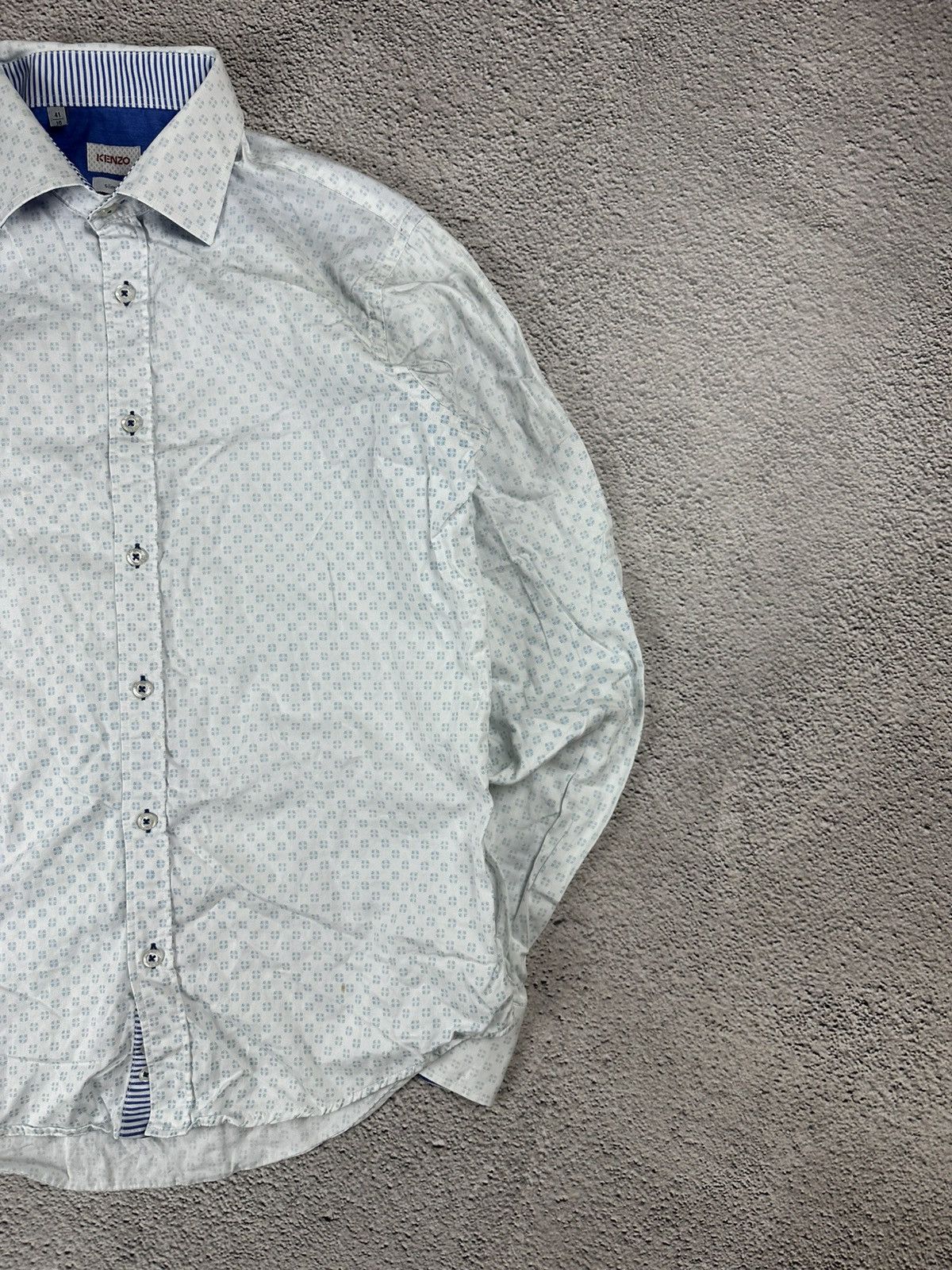 Kenzo Vintage Kenzo Shirt Old Money Style Y2K Size US L / EU 52-54 / 3 - 4 Thumbnail