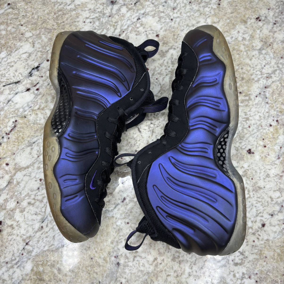 Nike Size 10.5-Nike Foamposite One Eggplant (2017) WORN No Box Size US 10.5 / EU 43-44 - 18 Thumbnail