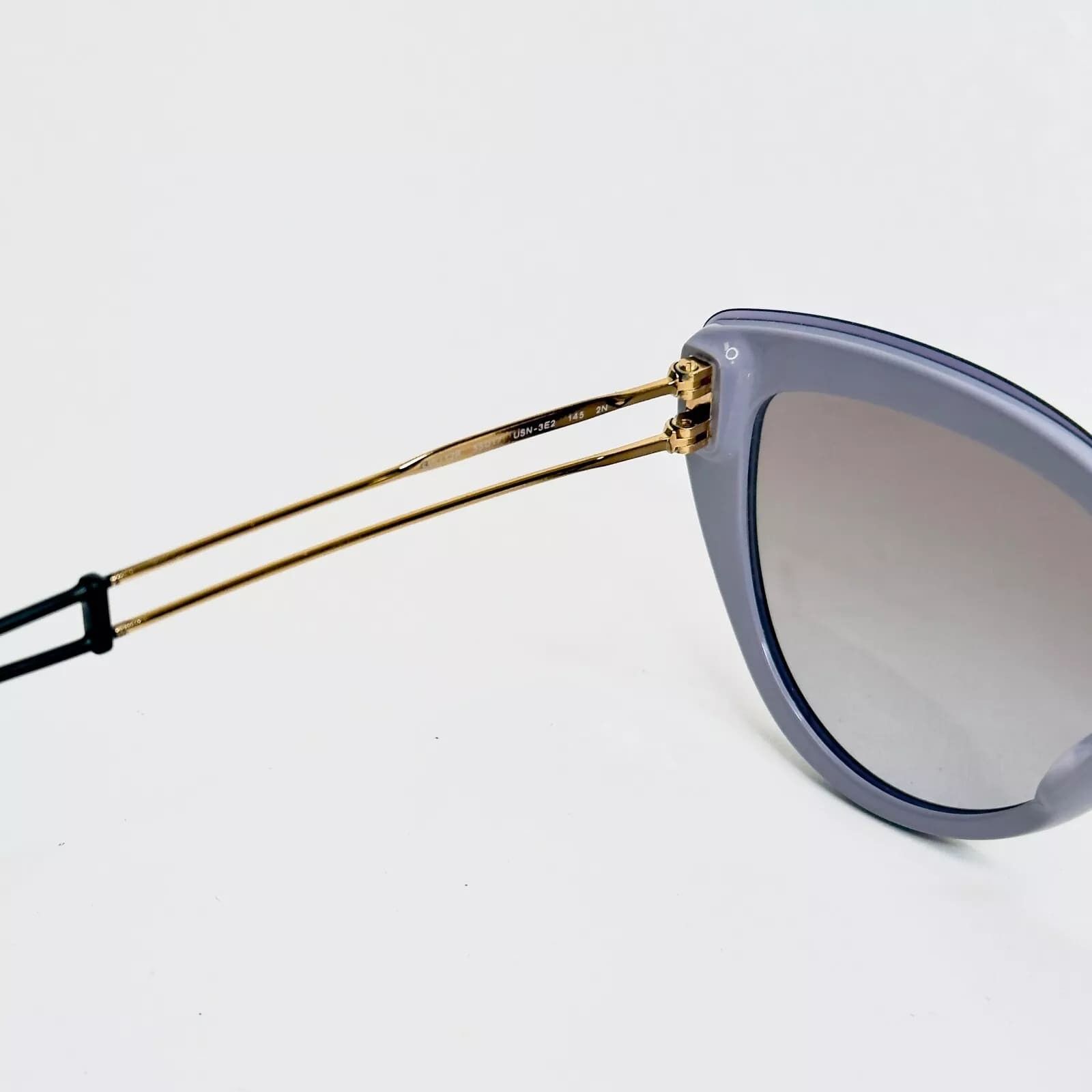 Miu Miu MIU MIU COLLECTION 12R Black Violet Gold Wire Cat MU12RS Size ONE SIZE - 4 Thumbnail