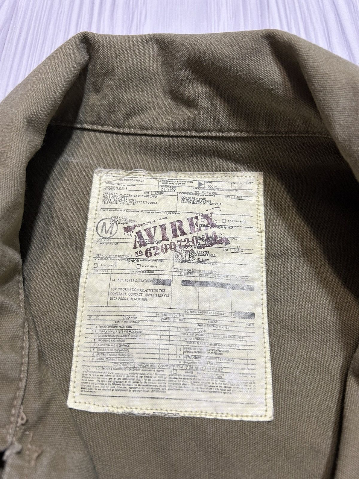 Avirex Vintage Military Avirex USA Army Patch Button Up Jacket Size US M / EU 48-50 / 2 - 23 Thumbnail
