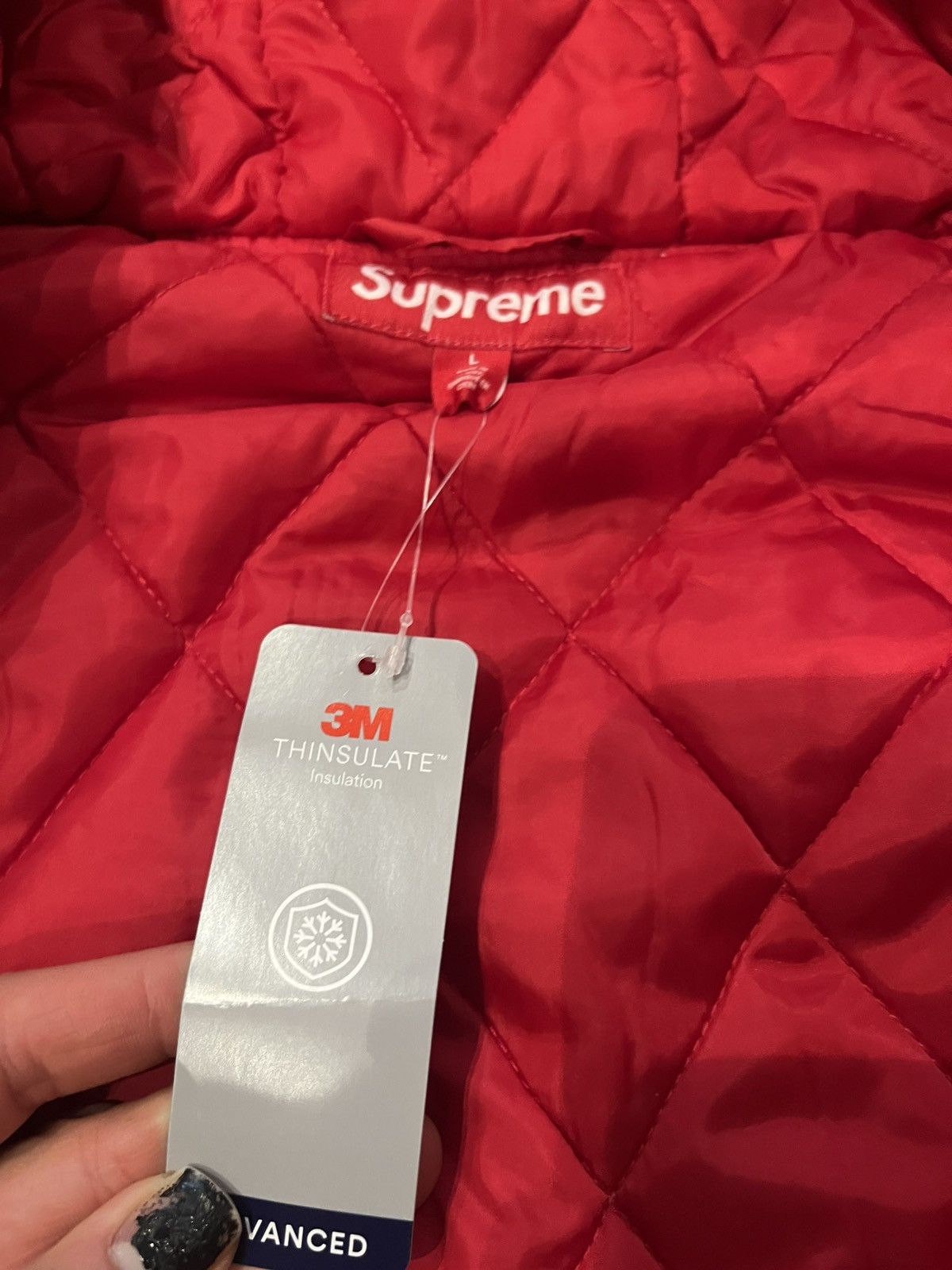 Supreme Supreme Bandana Jacquard 3M Denim Work Jacket Size US L / EU 52-54 / 3 - 6 Thumbnail