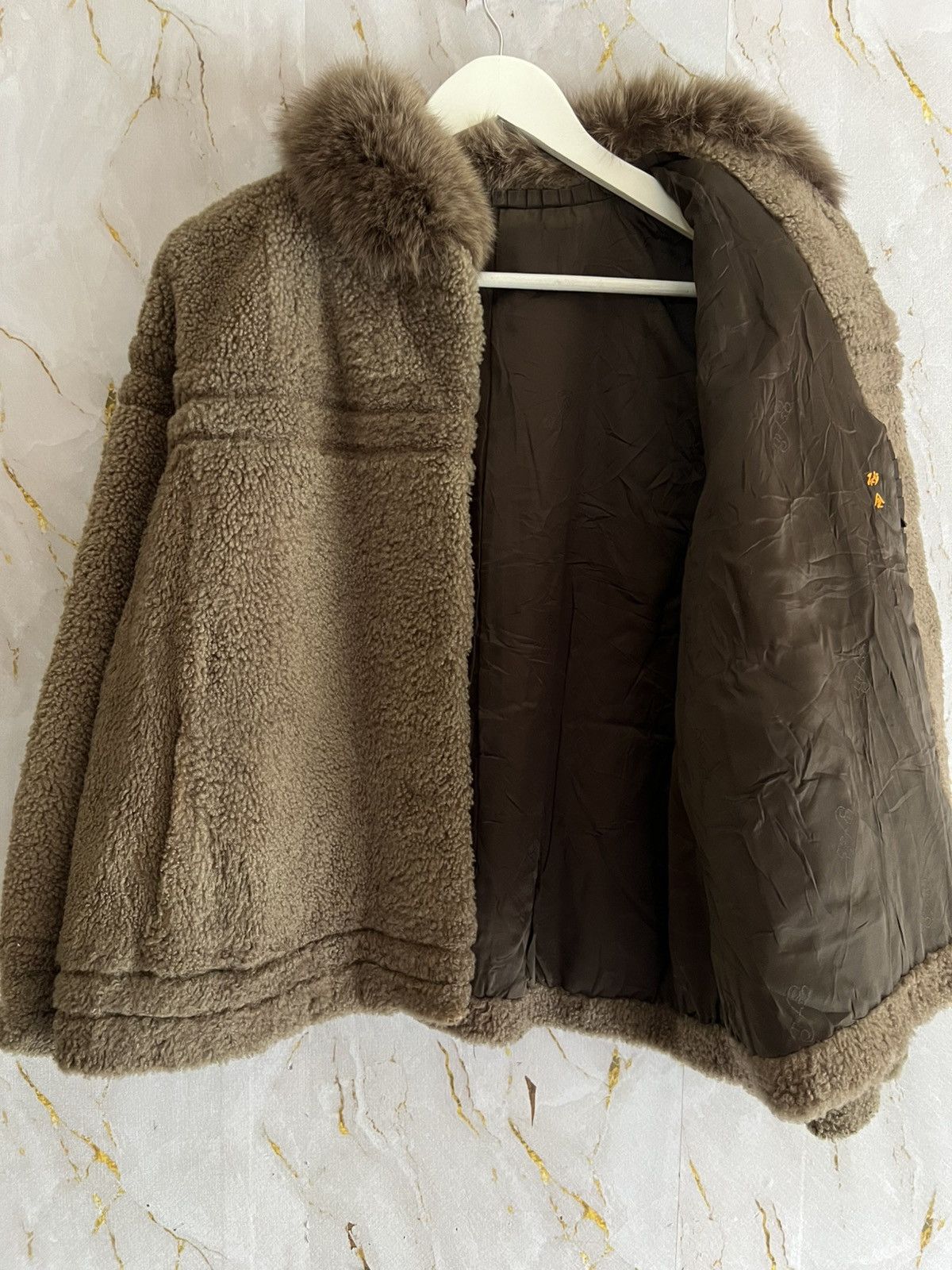 Japanese Brand STIFFANY VINTAGE FUR JACKET – LUXURY ARCHIVE STREETWEAR Size L / US 10 / IT 46 - 3 Thumbnail