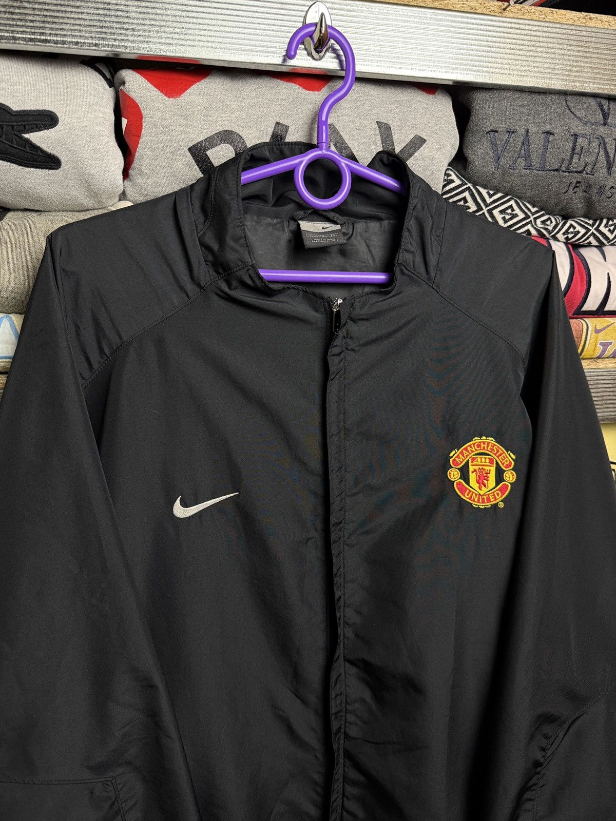 Nike Vintage Nike Manchester United 00s Nylon Jacket windbreaker Size US XL / EU 56 / 4 - 3 Thumbnail