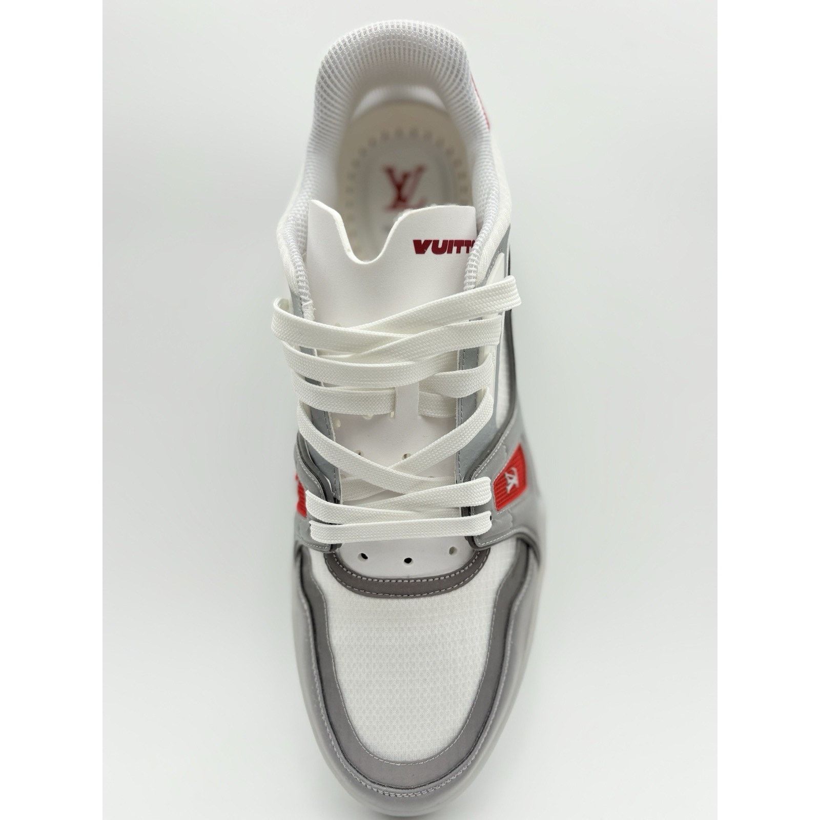 Louis Vuitton 13-13.5 Louis Vuitton Reflective Trainer ' Red ' | EXCELLENT Size US 13 / EU 46 - 12 Thumbnail