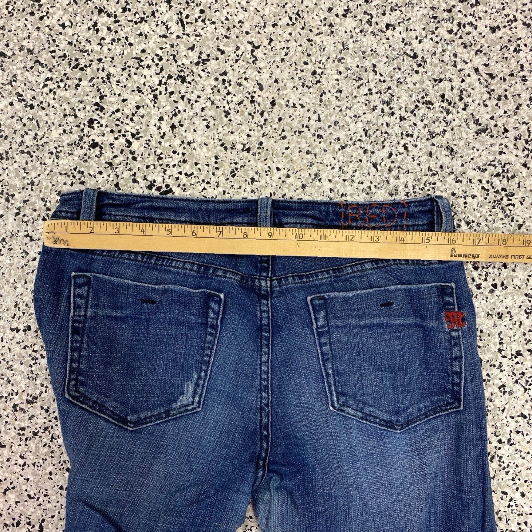 Miss Me Miss Me Jeans Womens 32 Bootcut Denim 5-Pocket Blue Stretch Inseam 31.5 Regular Size 32 Size 24" / US 00 / IT 34 - 6 Thumbnail