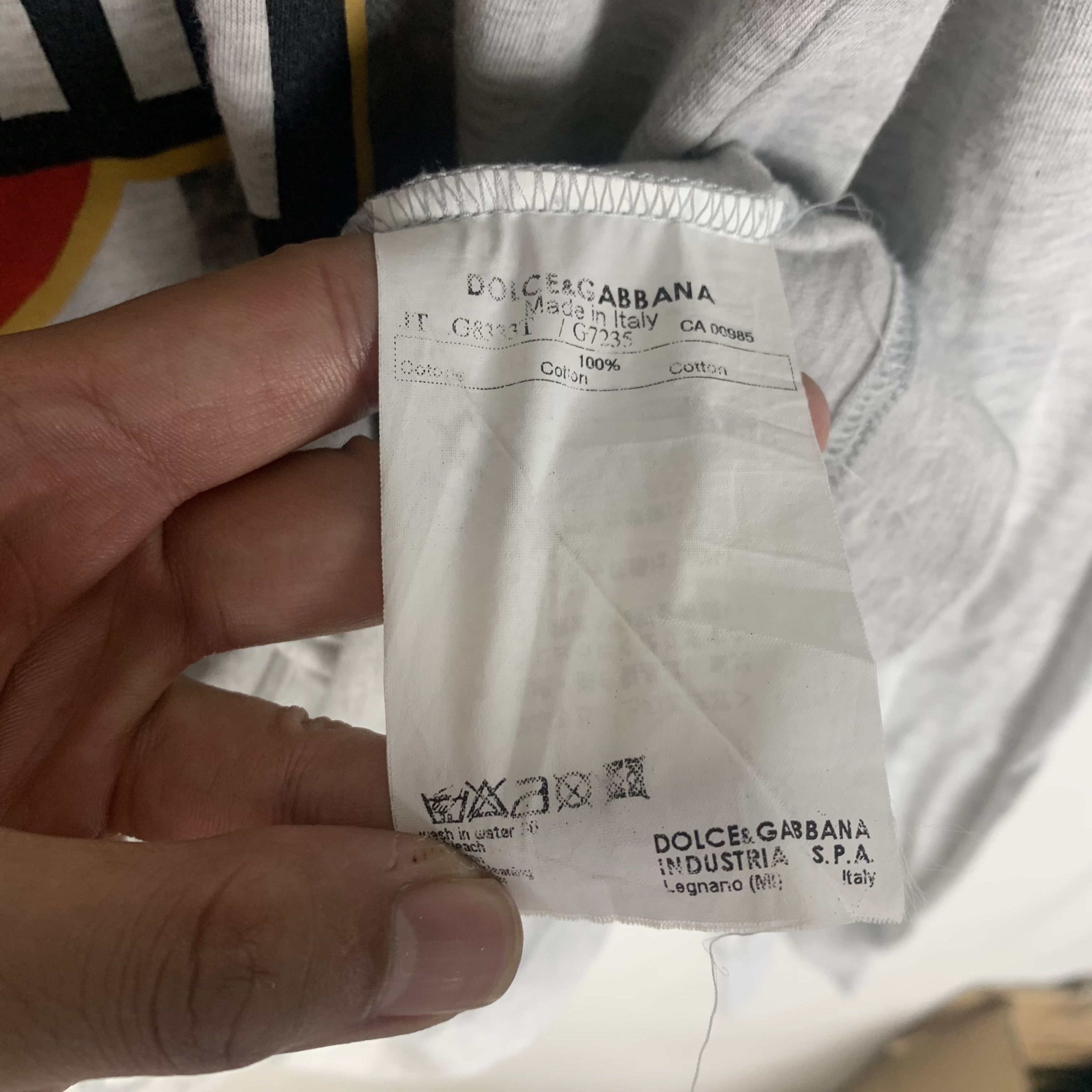 Dolce & Gabbana Dolce & Gabbana Martini Longsleeve Tshirt D&G Size US S / EU 44-46 / 1 - 5 Thumbnail