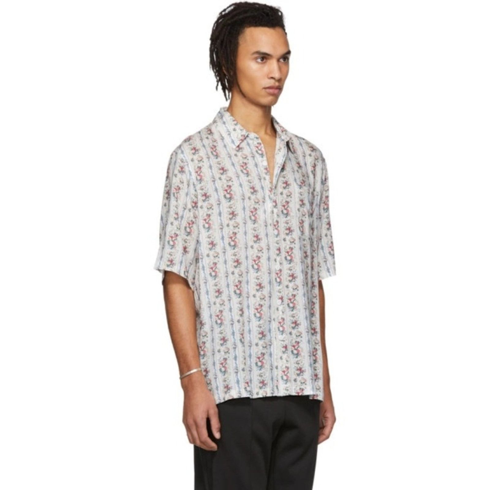 Han Kjobenhavn HAN KJOBENHAVN Boxy Floral Button Down Shirt Size Small Size US S / EU 44-46 / 1 - 1 Thumbnail