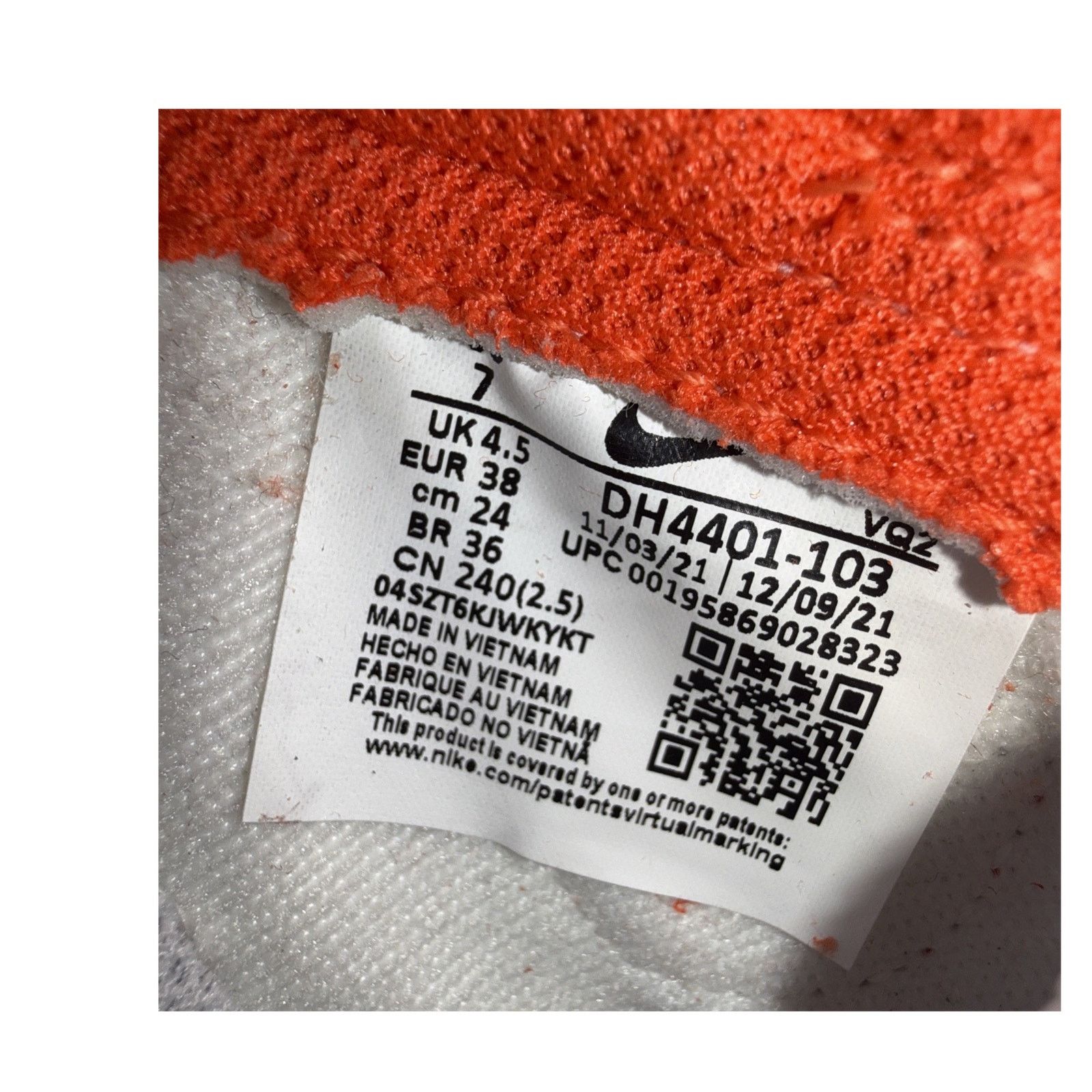 Nike Nike Dunk Low Essential Paisley Pack Orange - DH4401-103 Size US 7 / IT 37 - 8 Thumbnail
